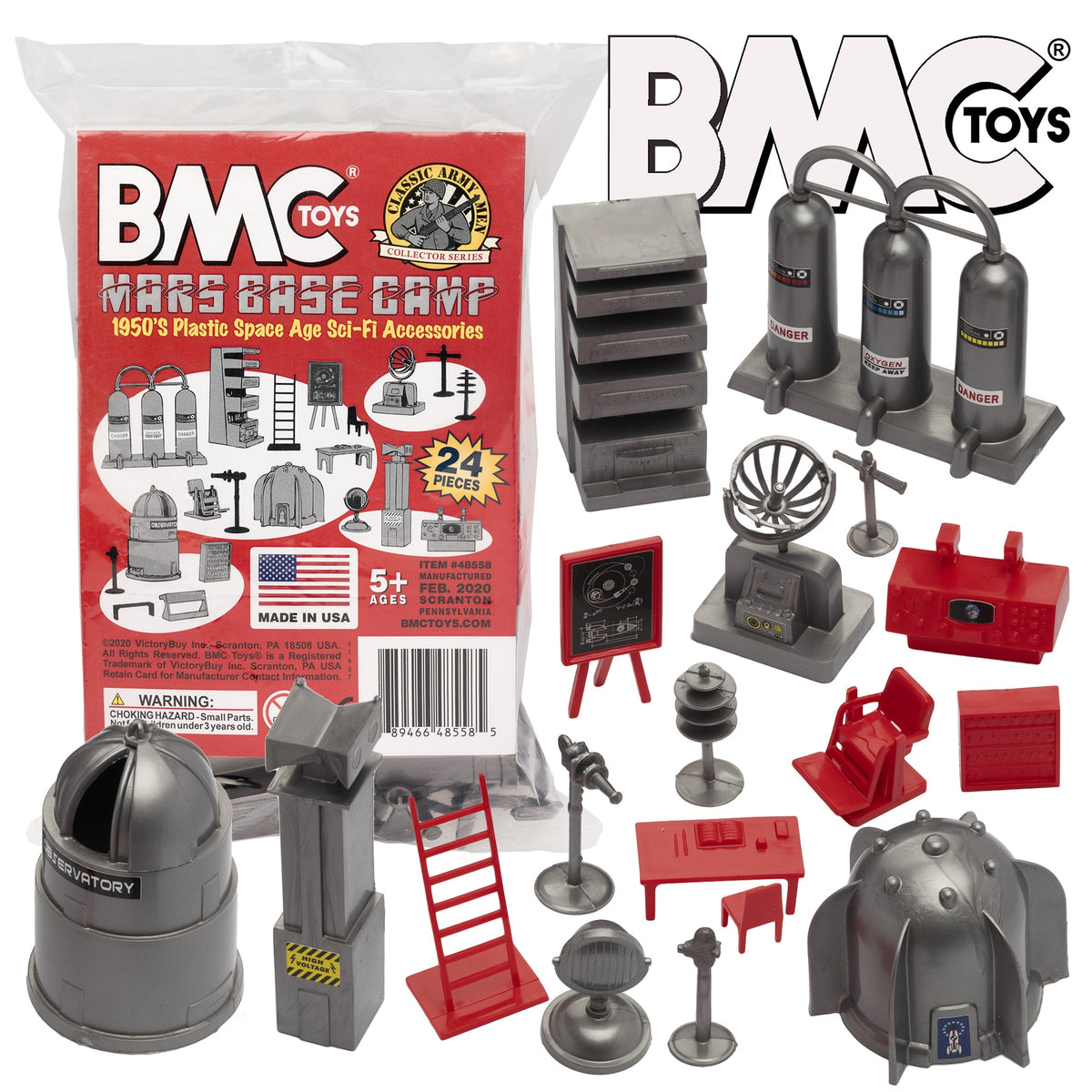 BMC Toys Classic Marx Mars Base Camp Main