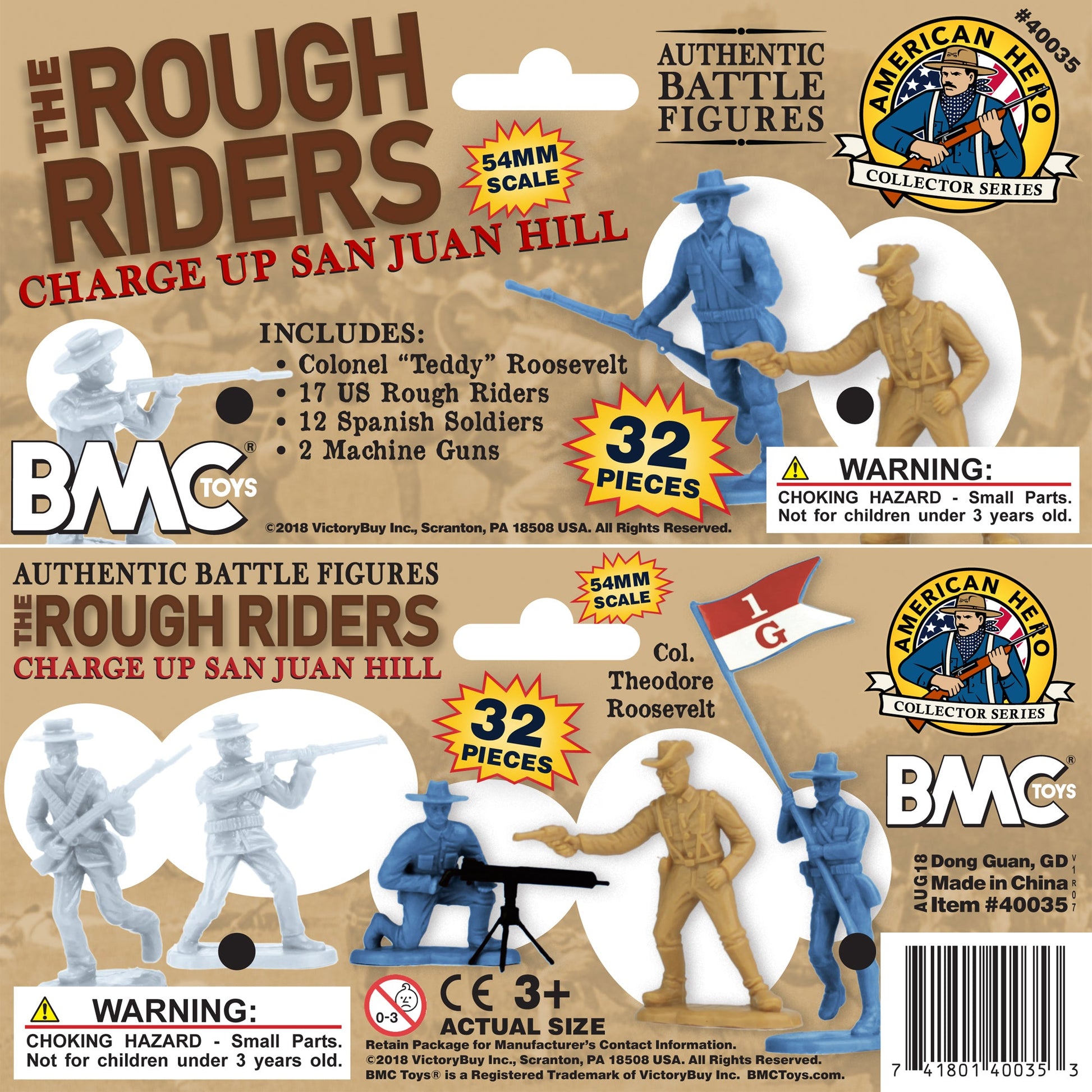 BMC Toys San Juan Rough Riders Header Card