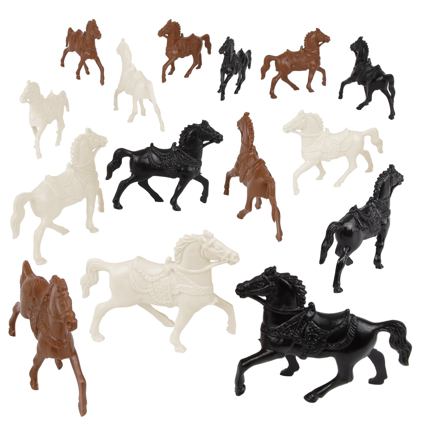 BMC Toys Classic Lido Riding Horses 15pc Vignette
