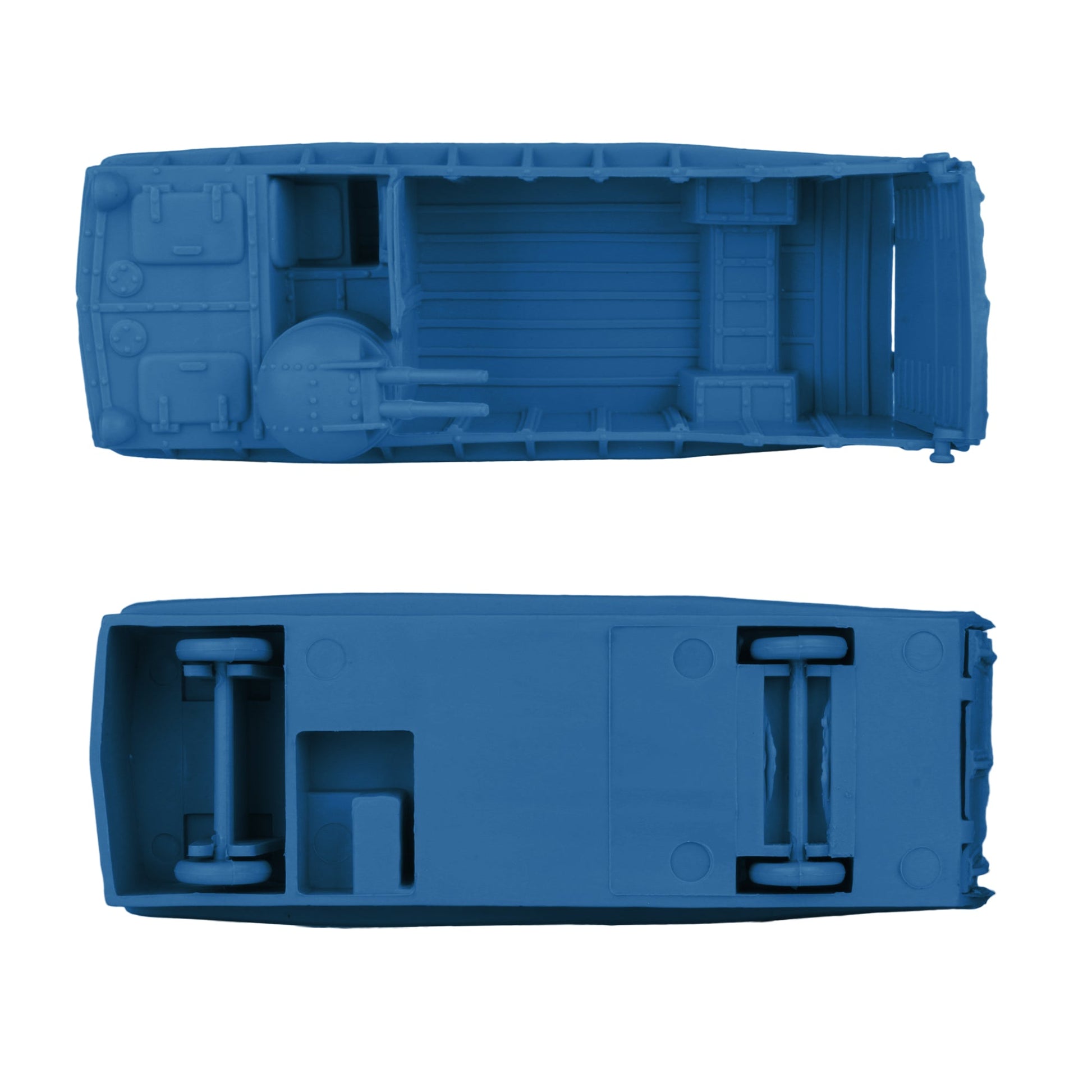 BMC Toys Classic Marx Landing Craft Blue Top Bottom