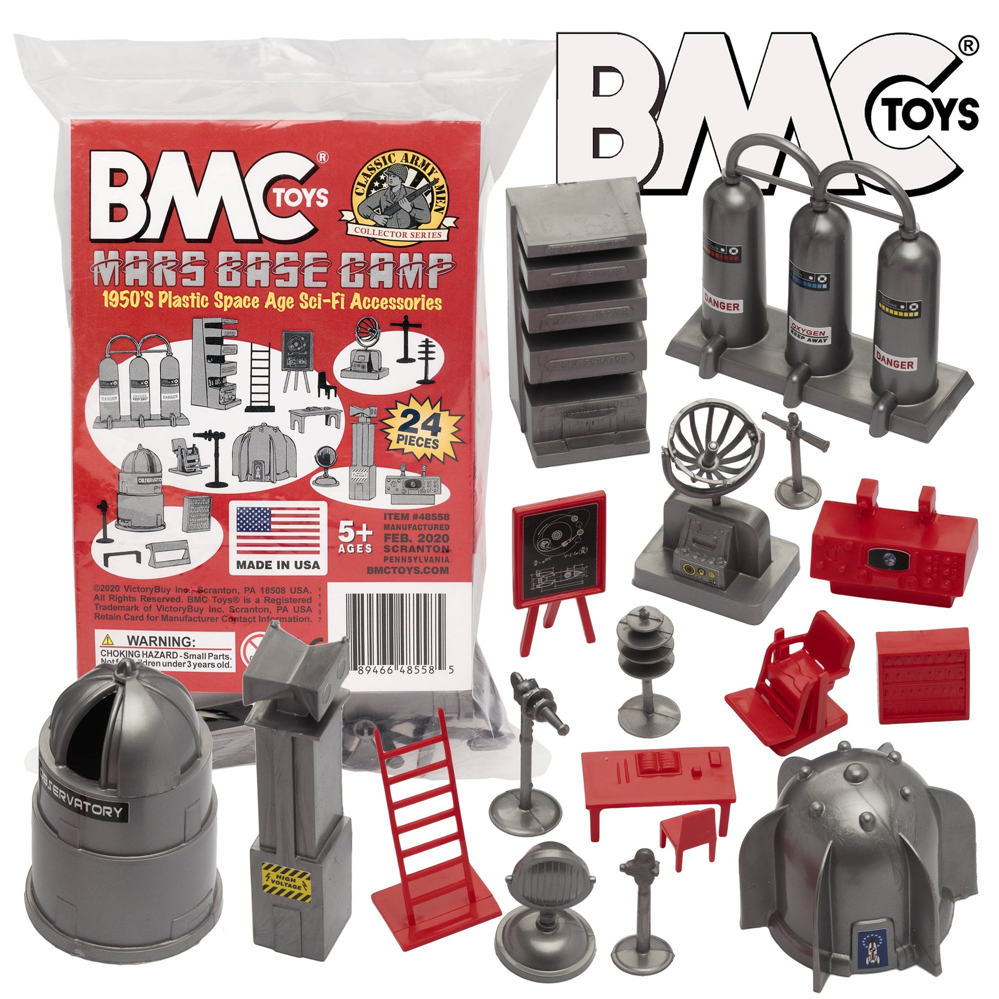 BMC Toys Classic Marx Mars Base Camp Main