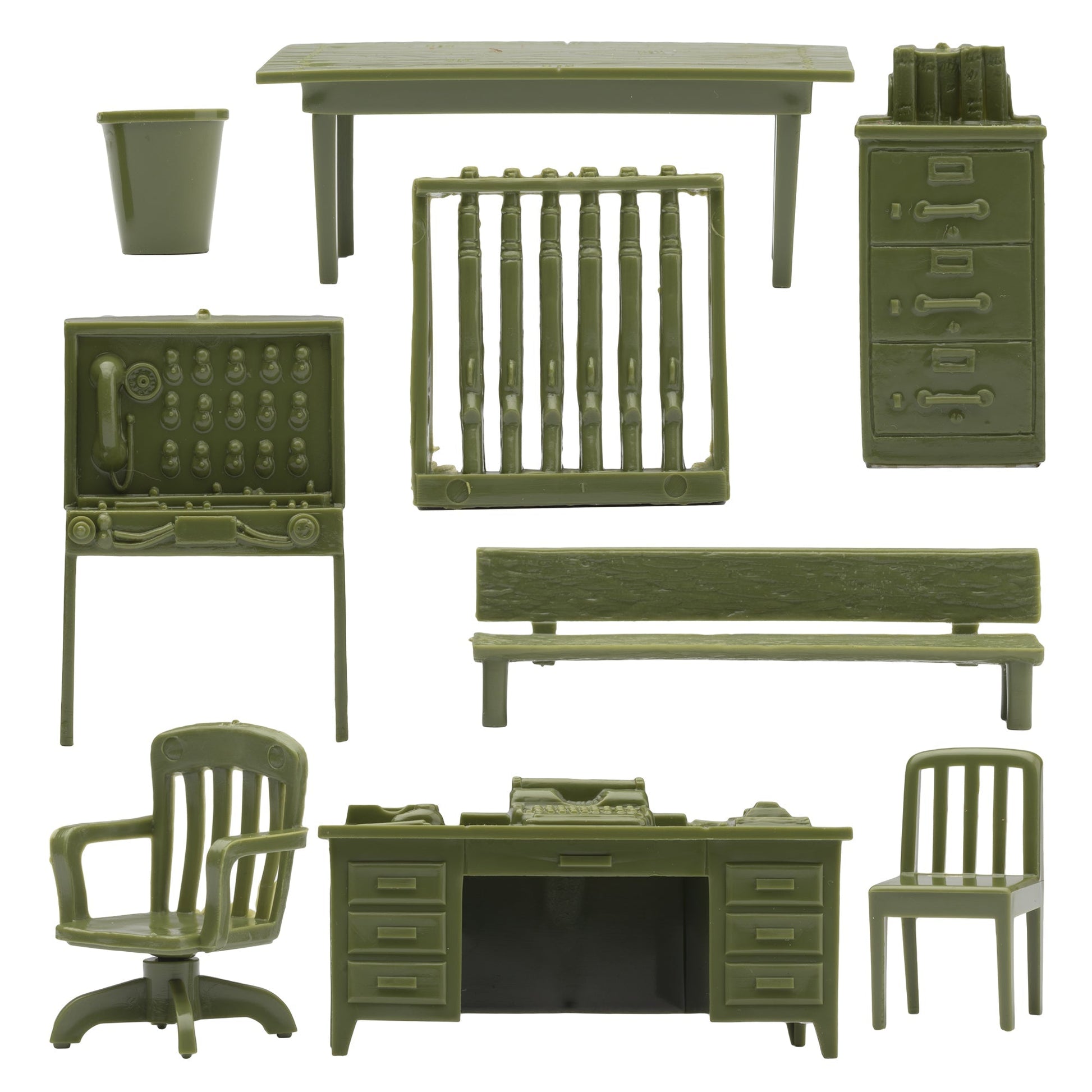 BMC Classic Marx Military Basecamp HQ OD Green Color Furniture