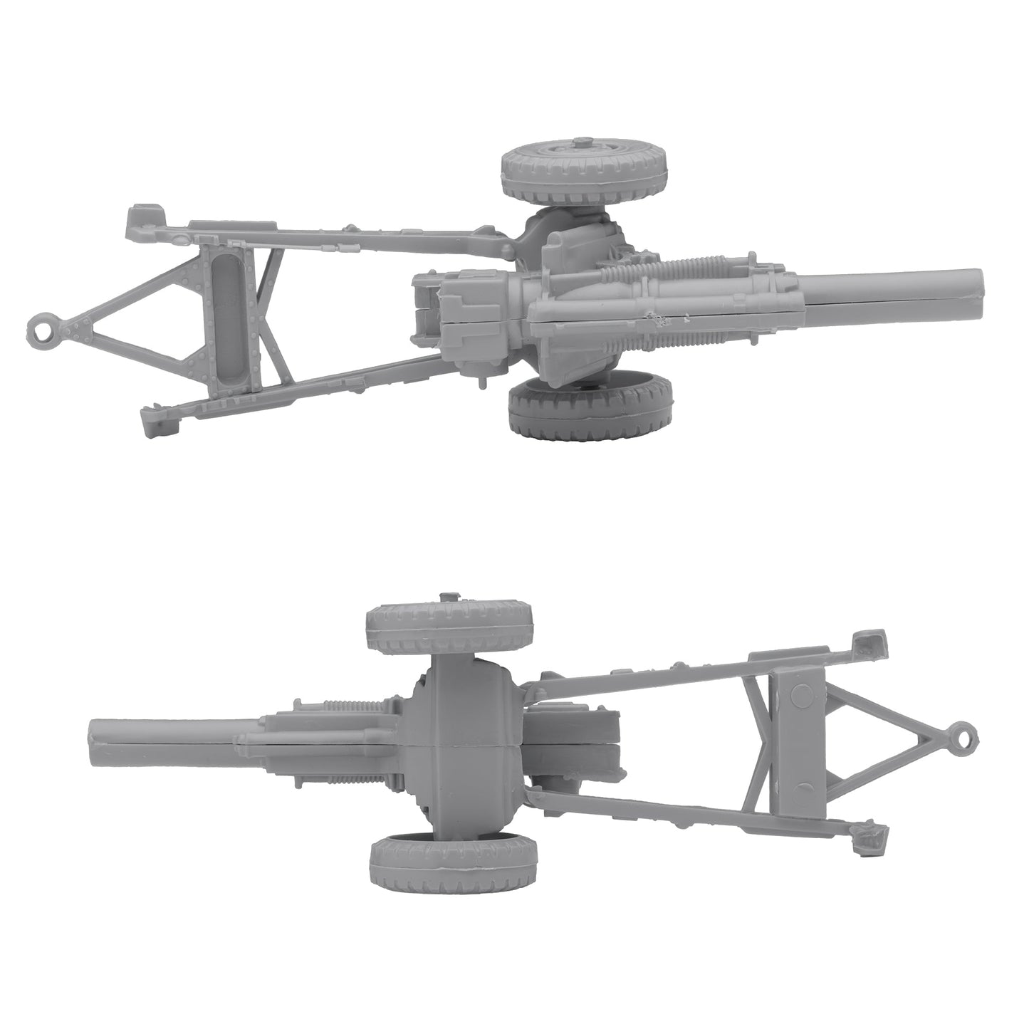 BMC Toys Classic Marx WW2 Howitzer Gray Top Bottom