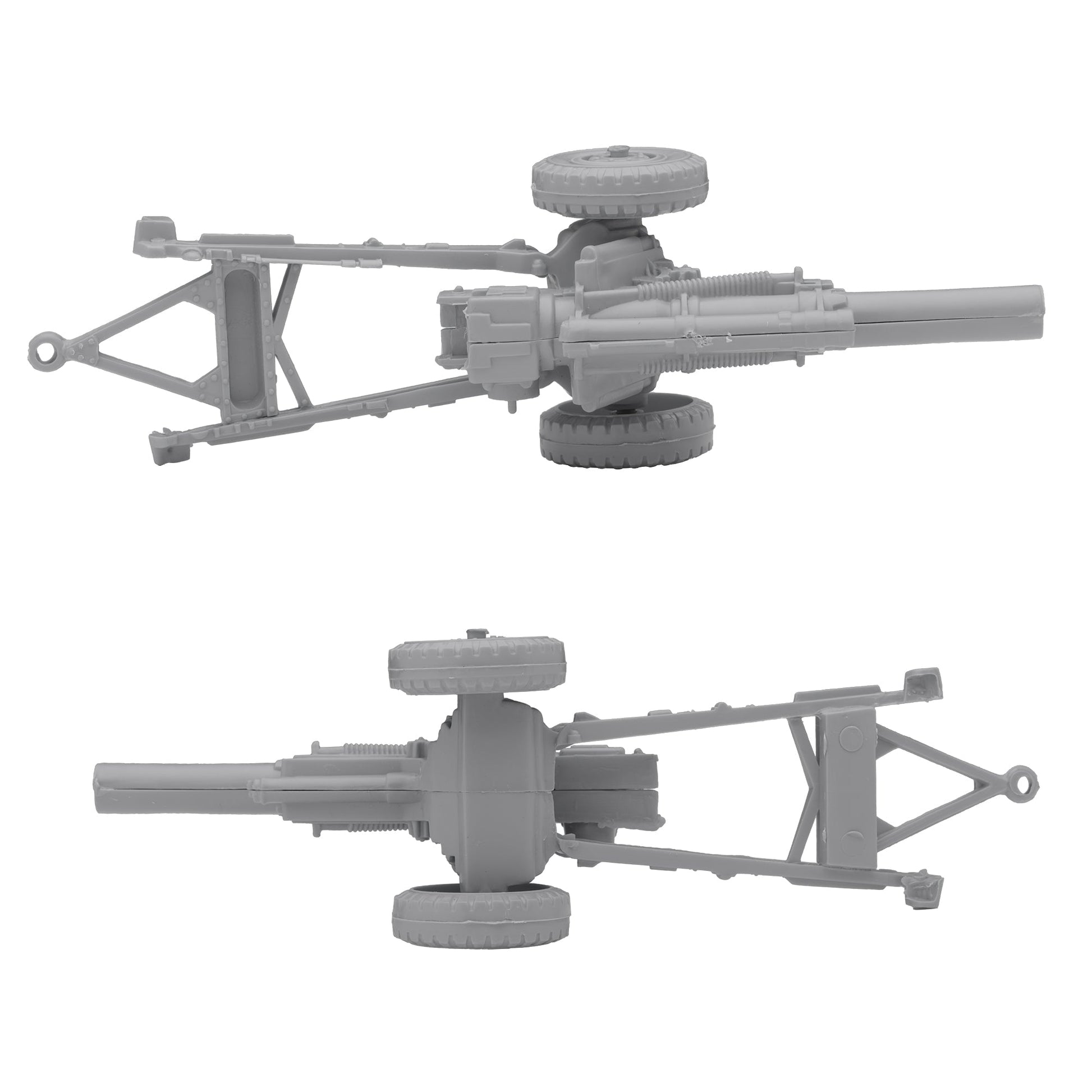 BMC Toys Classic Marx WW2 Howitzer Gray Top Bottom