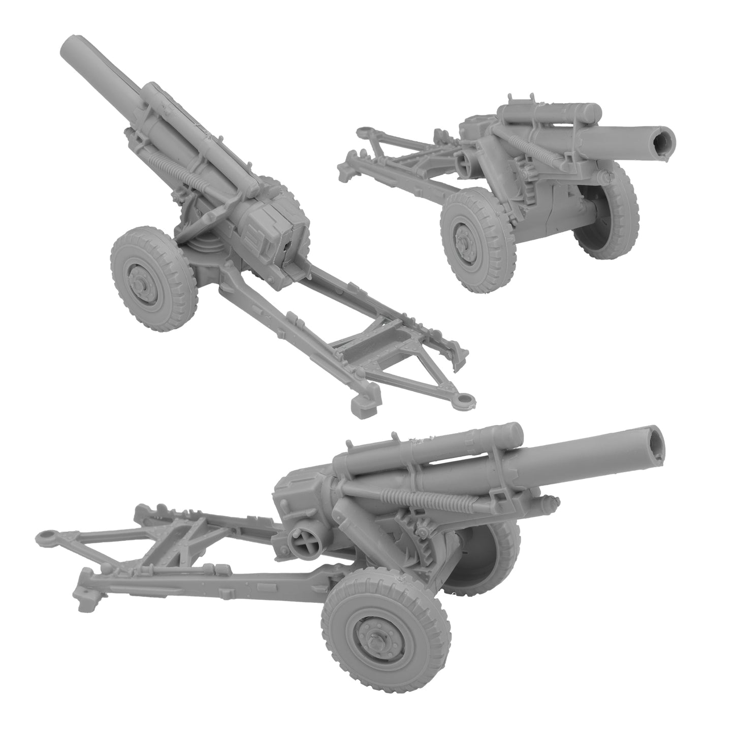 BMC Toys Classic Marx WW2 Howitzer Gray Vignette