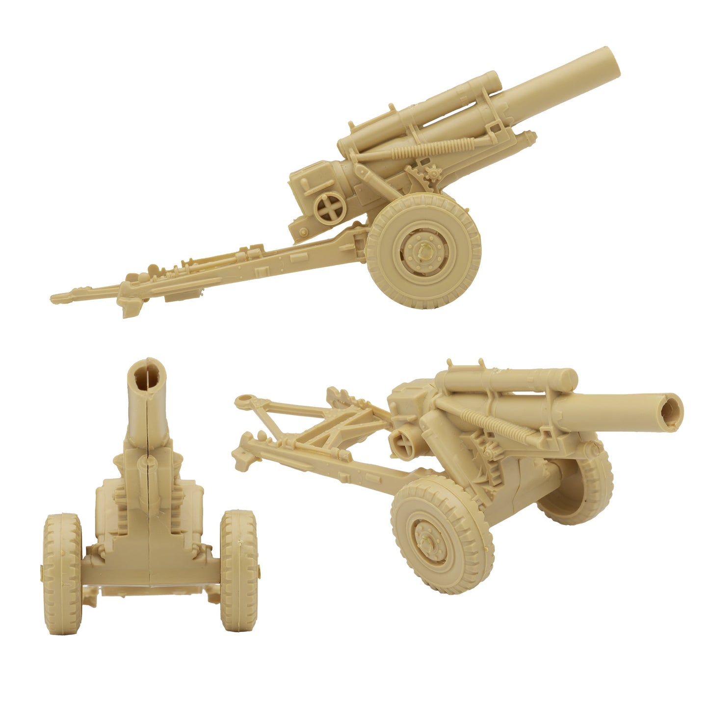 BMC Toys Classic Marx WW2 Howitzer Tan