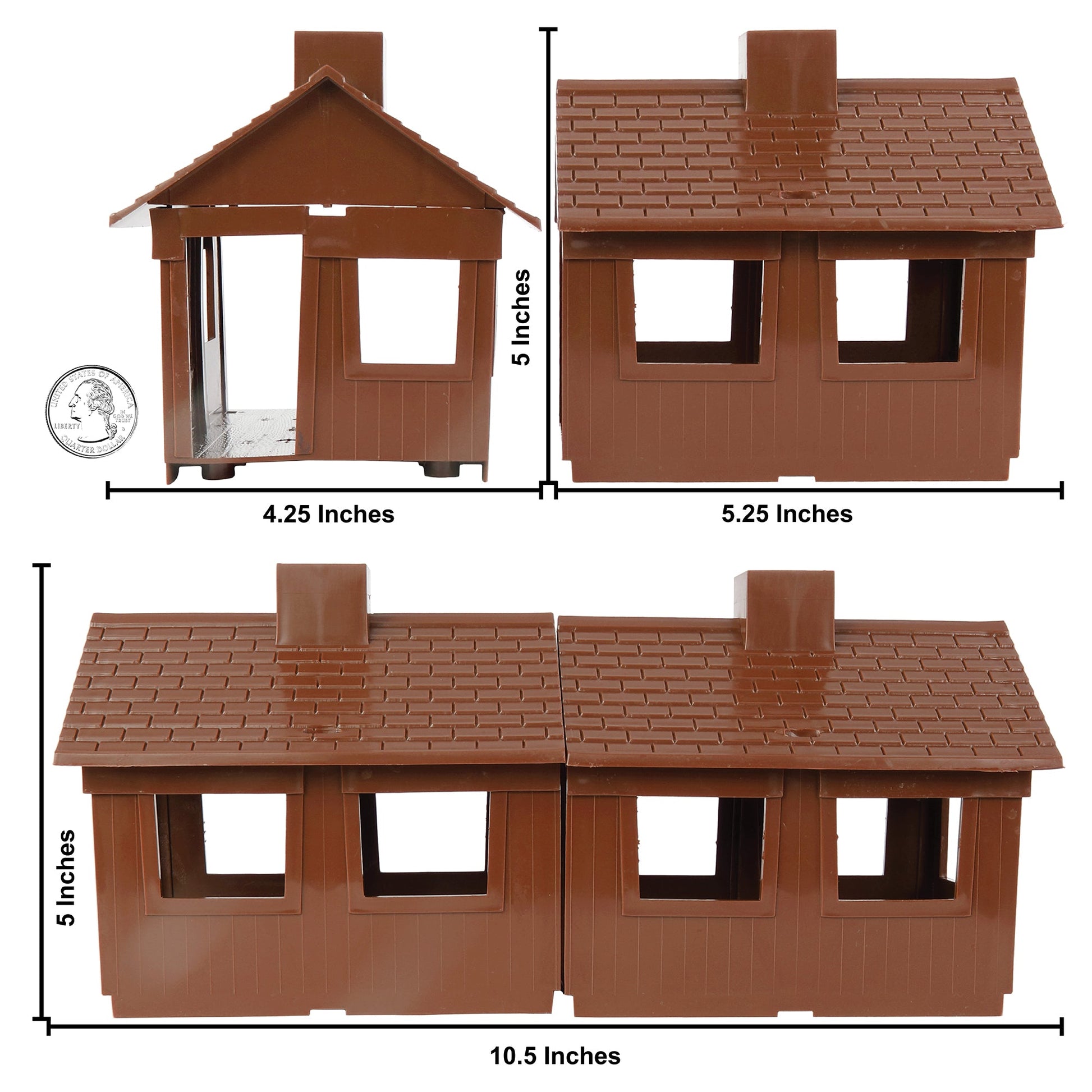 BMC Classic MPC Bunkhouse Cabin Brown Color Scale