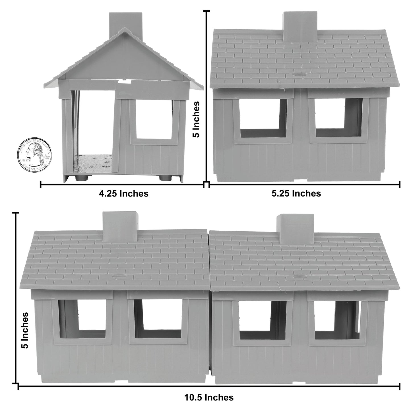 BMC Classic MPC Bunkhouse Cabin Gray Color Scale