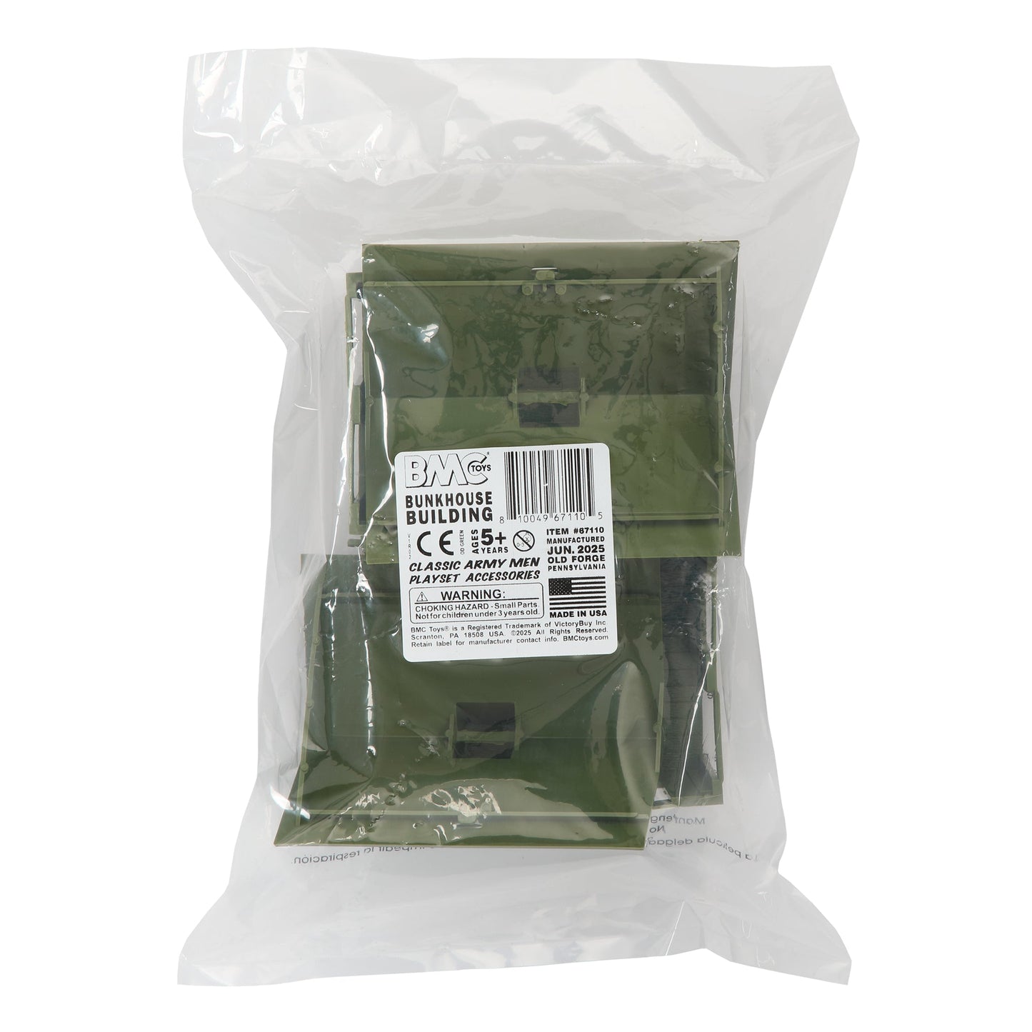 BMC Classic MPC Bunkhouse Cabin OD Green Color Package