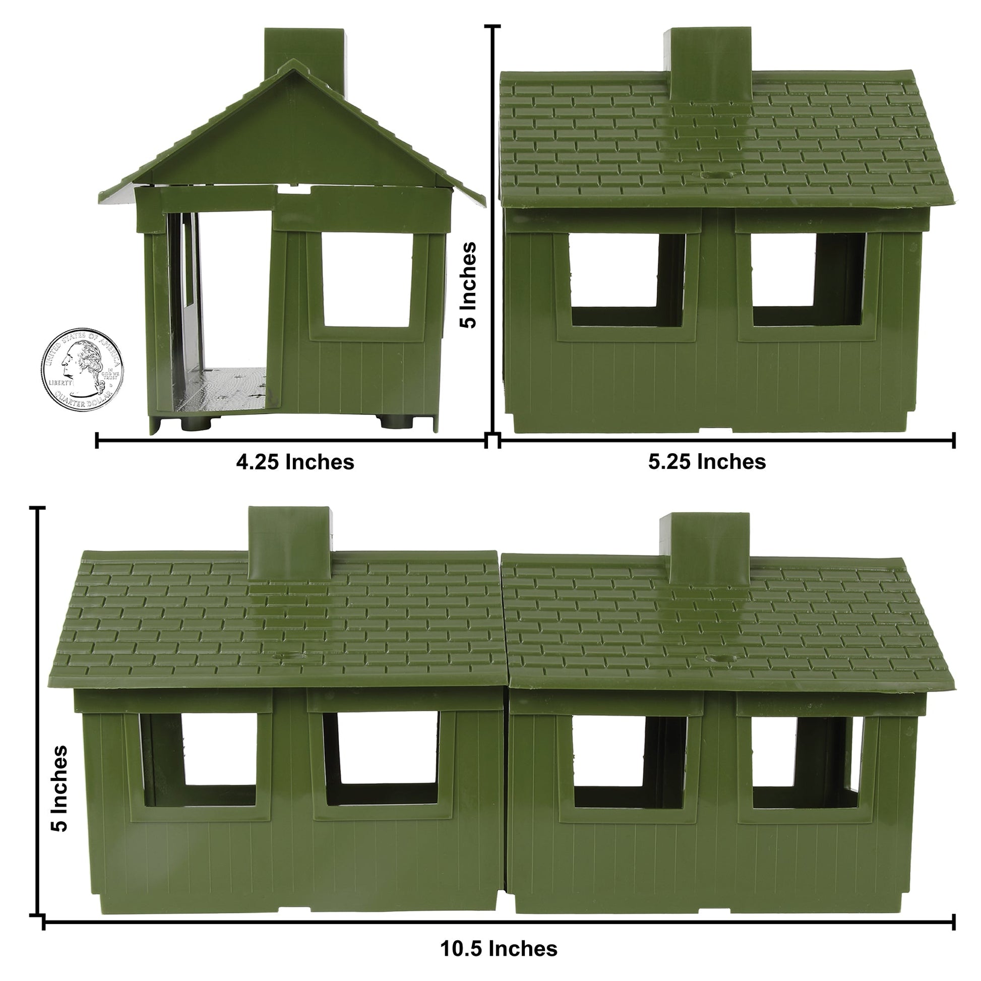 BMC Classic MPC Bunkhouse Cabin OD Green Color Scale