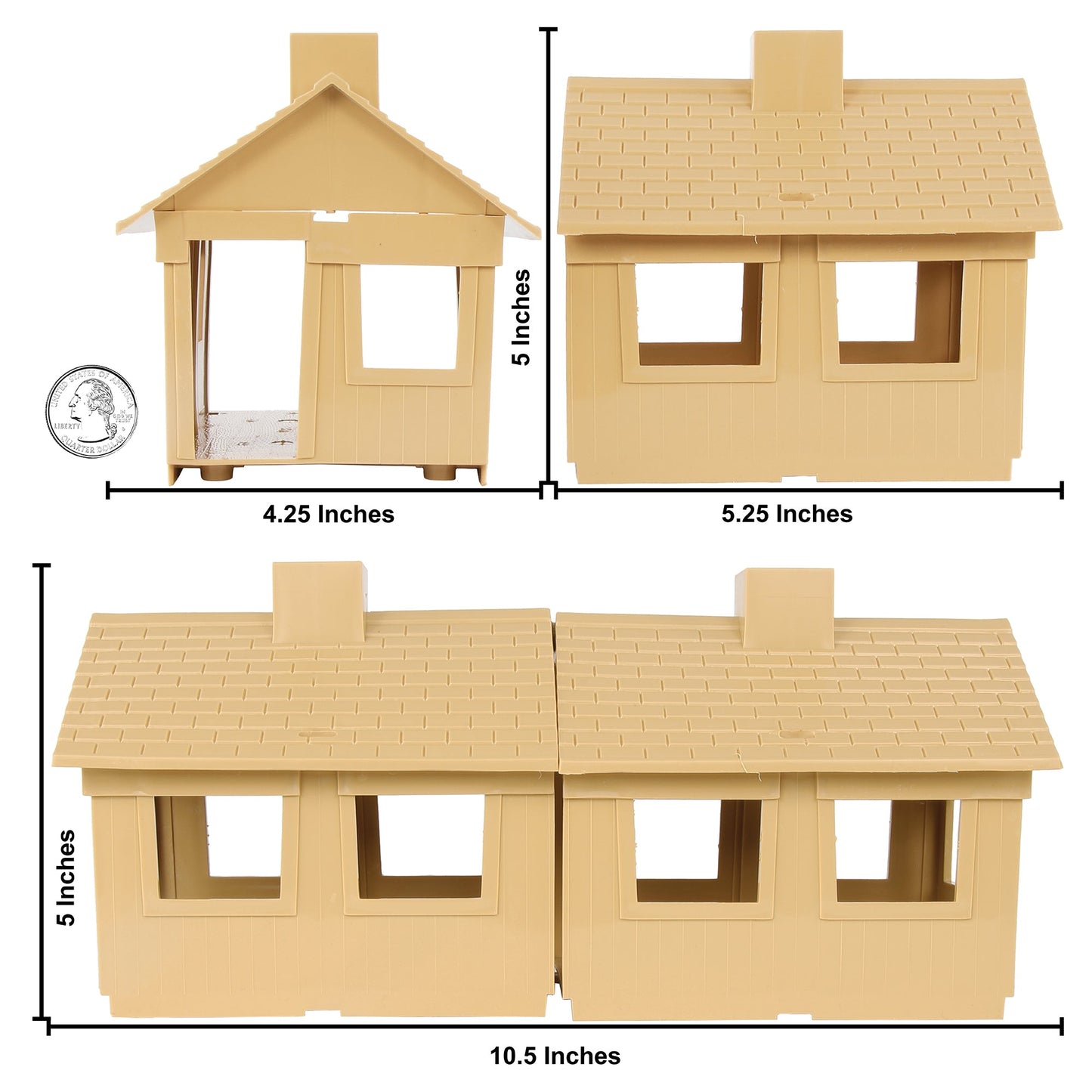 BMC Classic MPC Bunkhouse Cabin Tan Color Scale