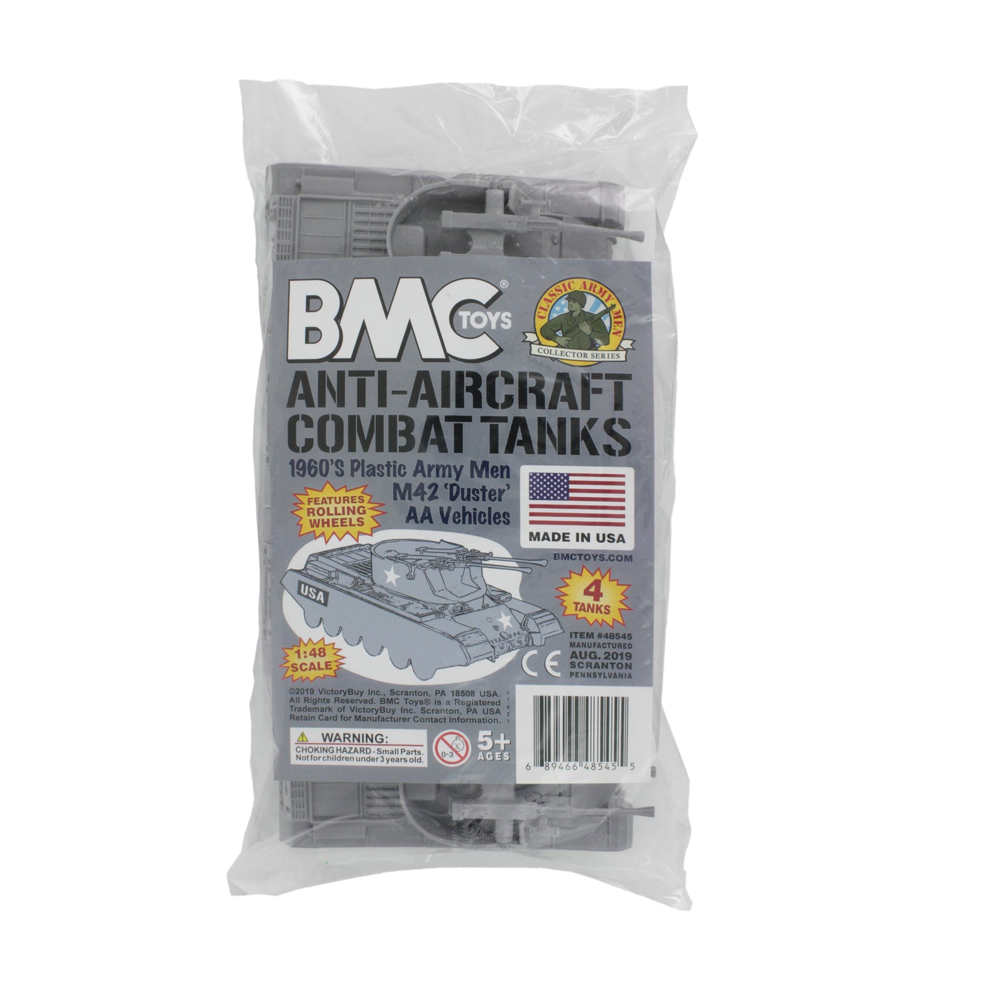 BMC Toys Classic Payton Tanks Gray Package