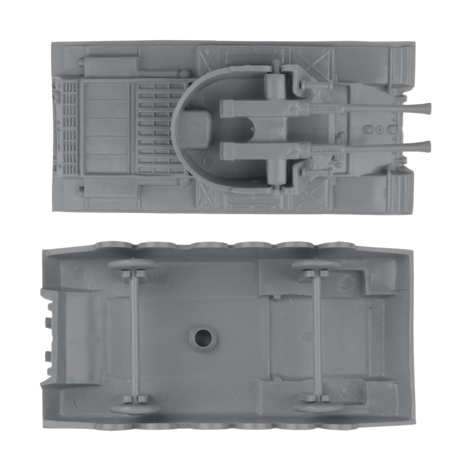 BMC Toys Classic Payton Tanks Gray Top Bottom