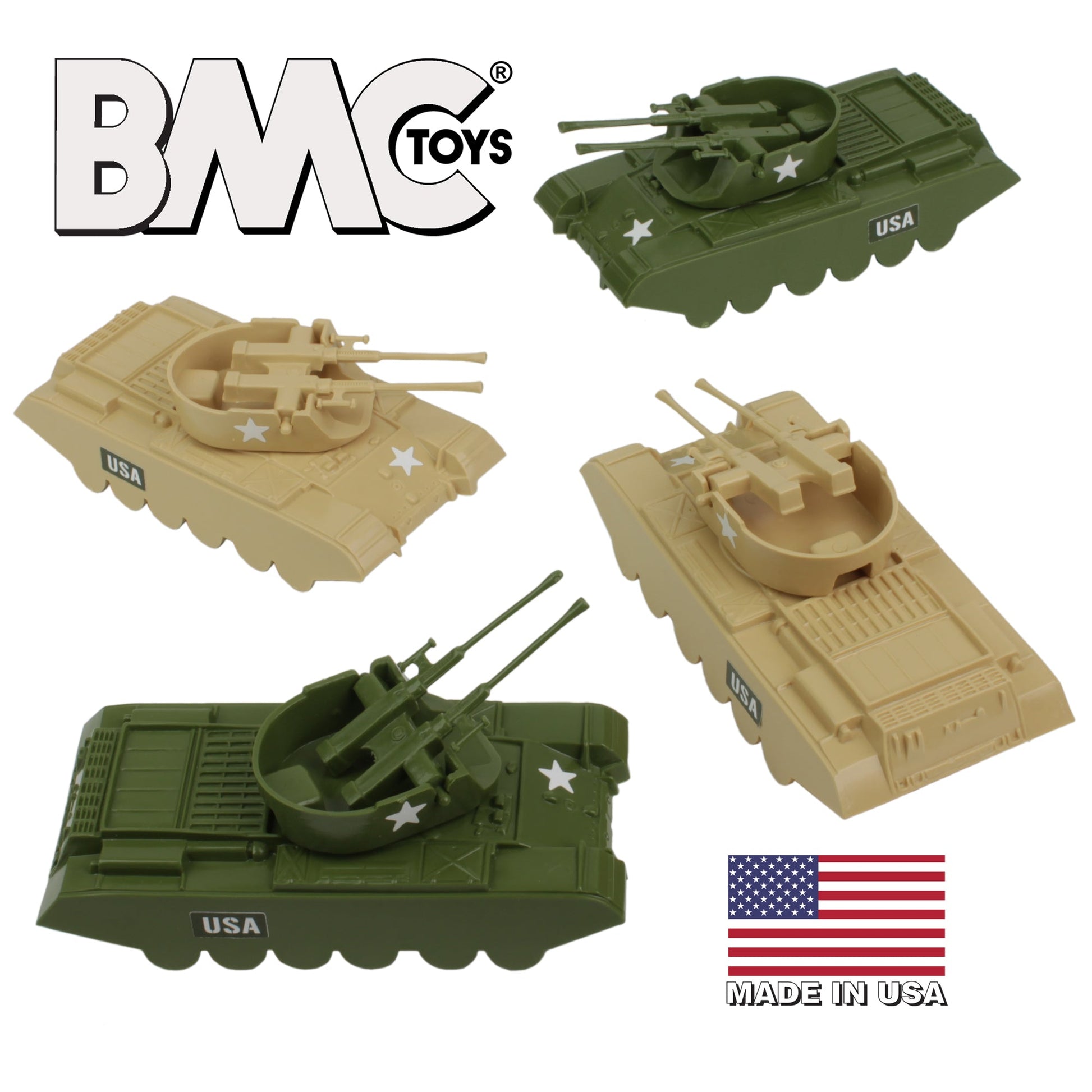 BMC Toys Classic Payton Tanks Olive Tan Main