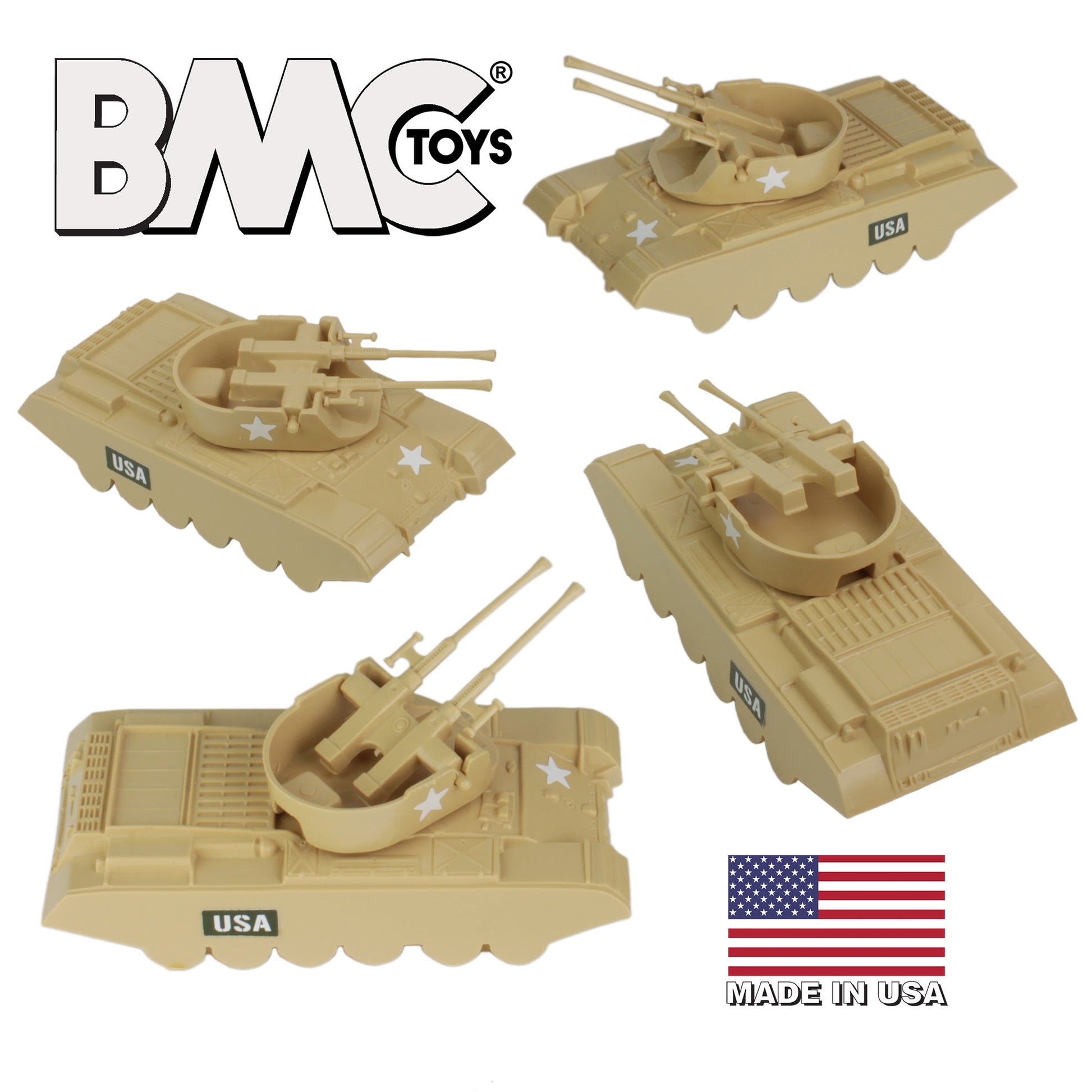 BMC Toys Classic Payton Tanks Tan Main