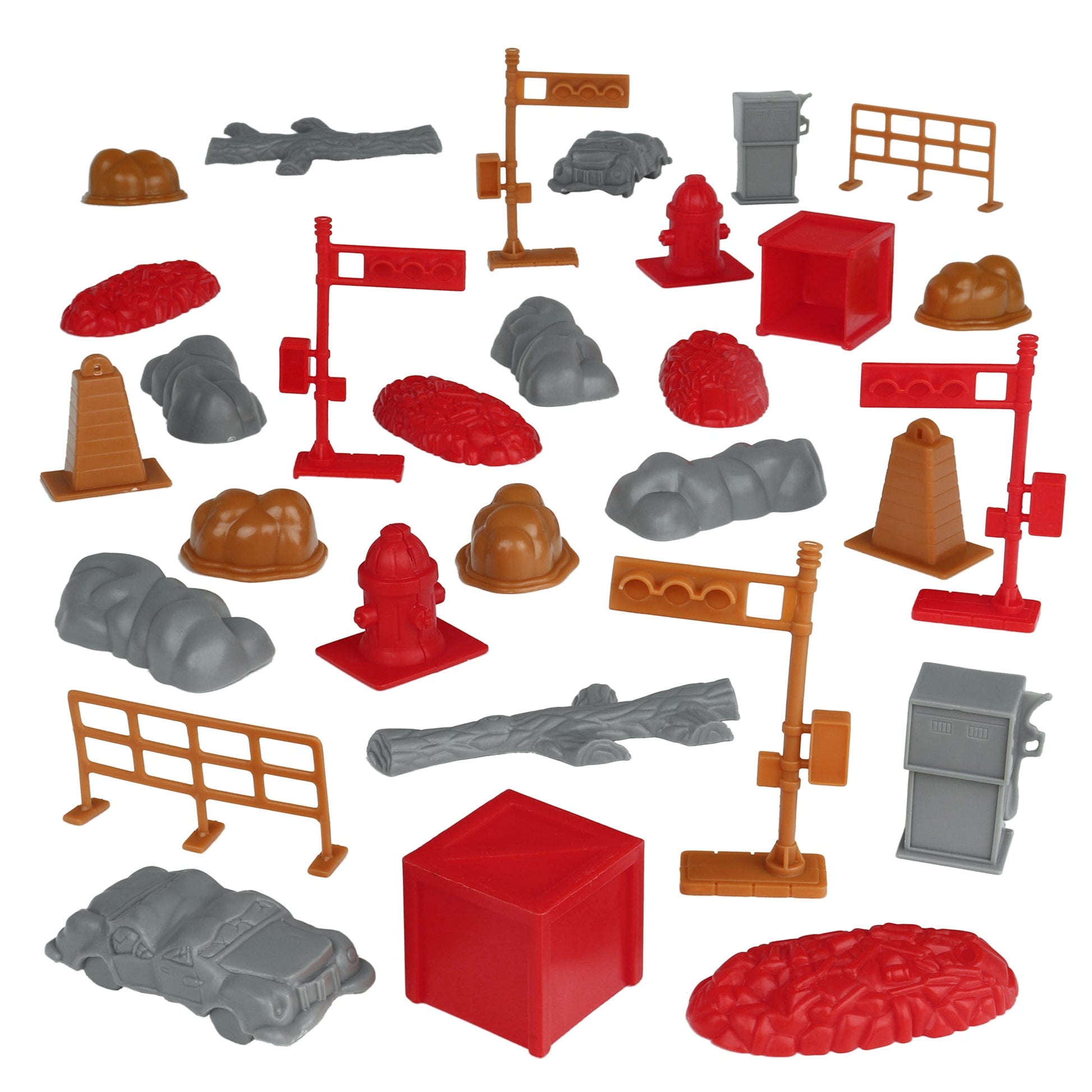 BMC Toys Classic PPC Street Accessories 30 Piece Vignette