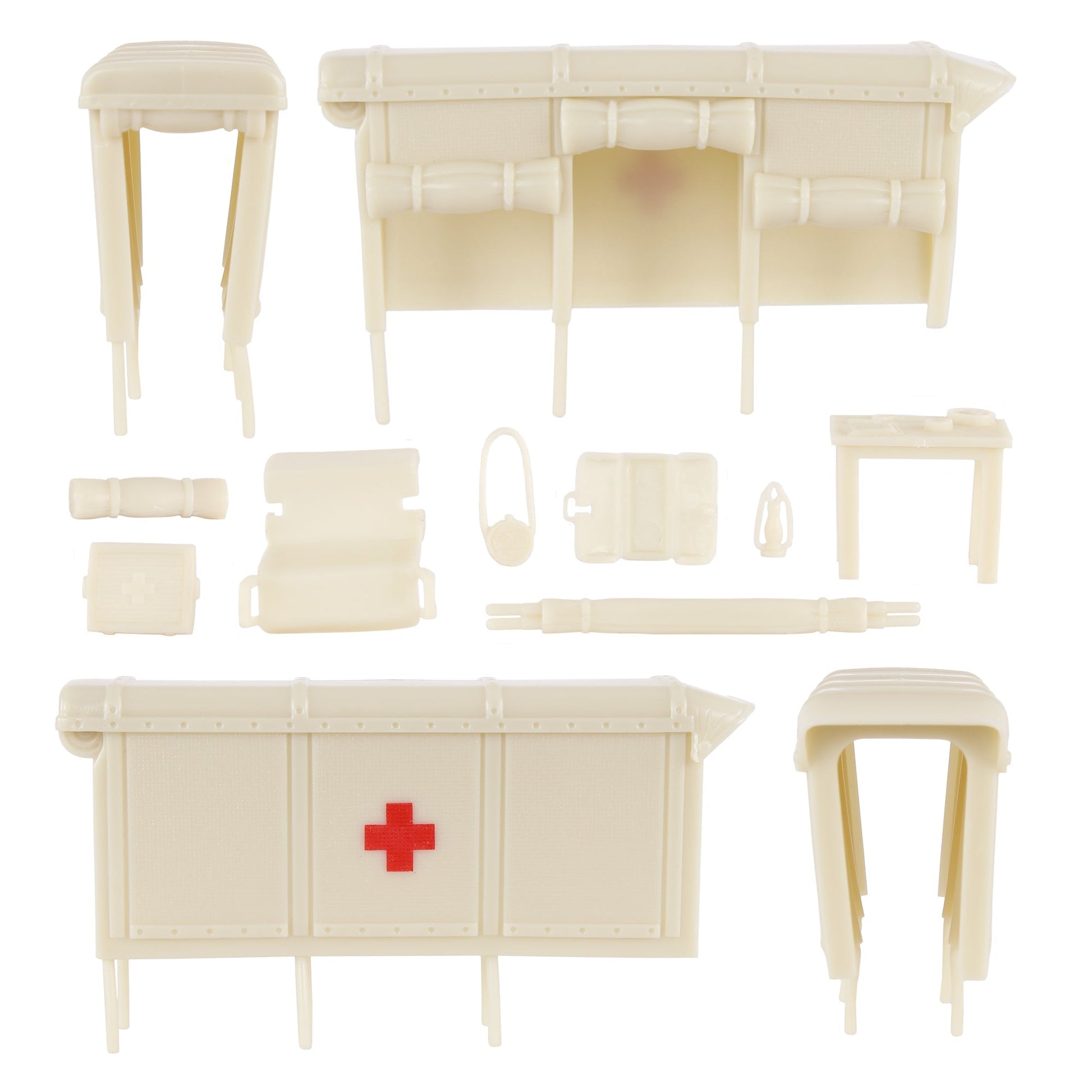 BMC CTS American Civil War Ambulance Wagon Tops and Accessories Close Up View