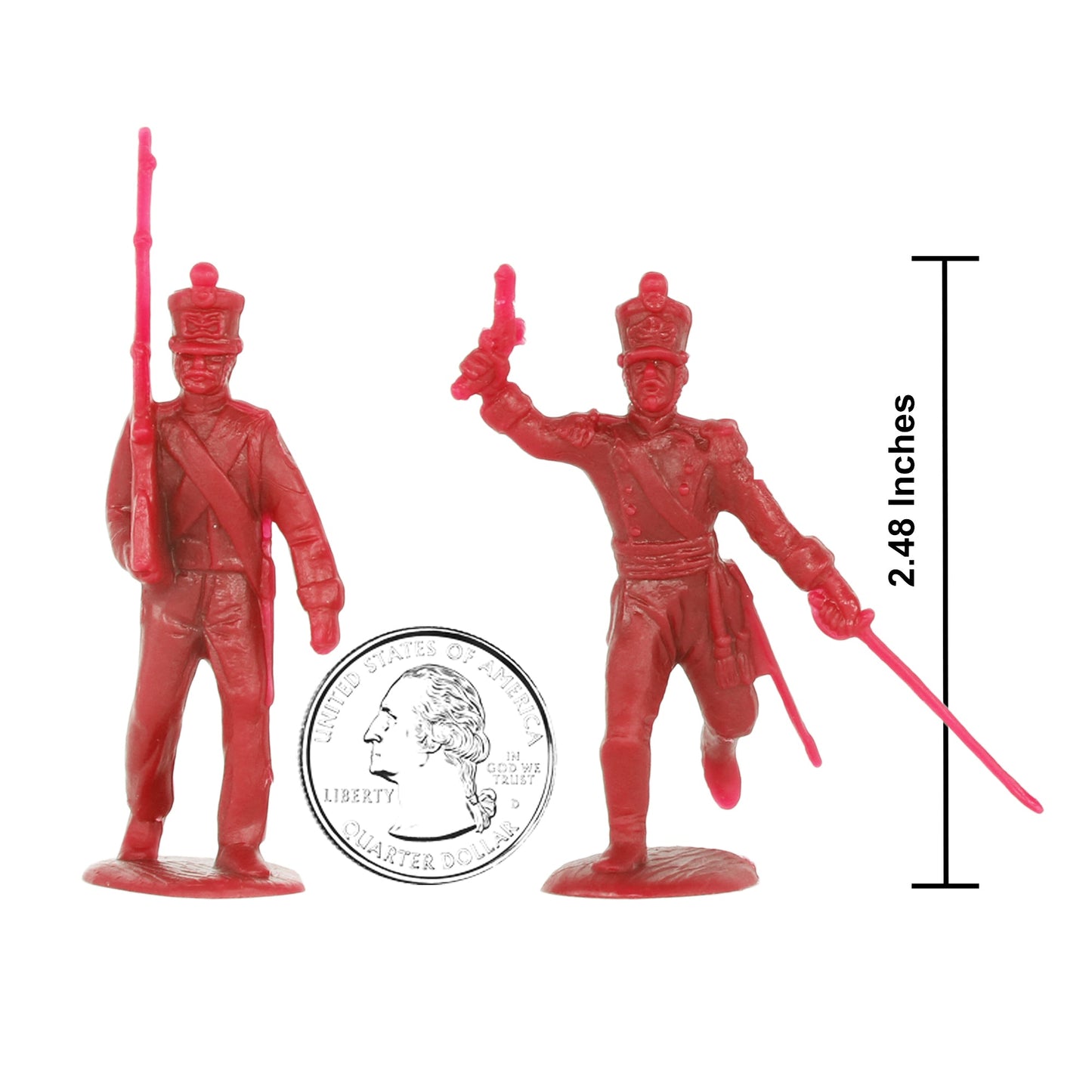 BMC CTS Waterloo British Infantry Red 29pc Scale