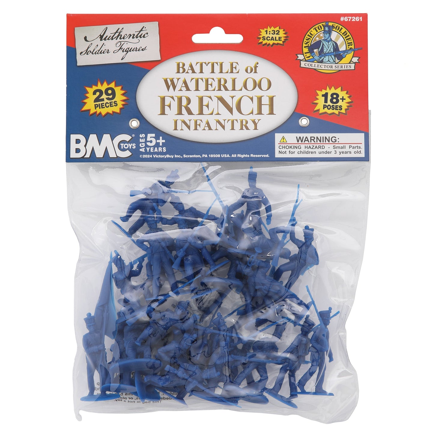 BMC CTS Waterloo French Infantry Blue 29pc Package