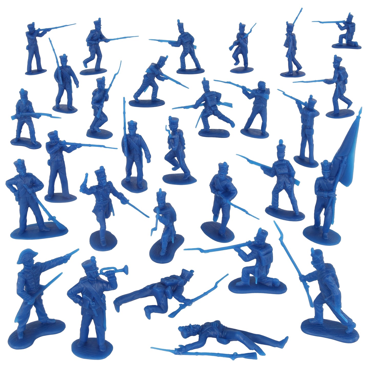 BMC CTS Waterloo French Infantry Blue 29pc Vignette
