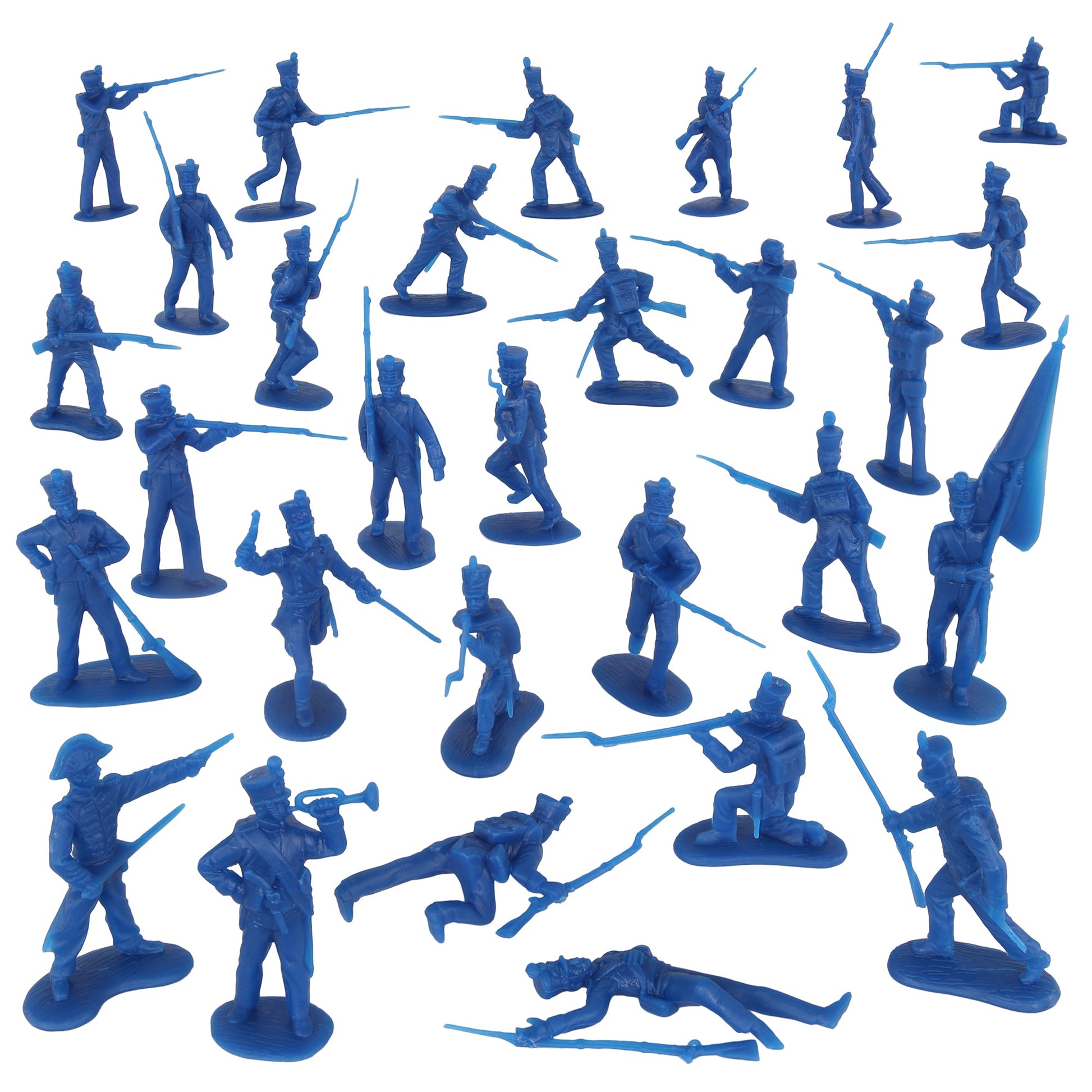BMC CTS Waterloo French Infantry Blue 29pc Vignette
