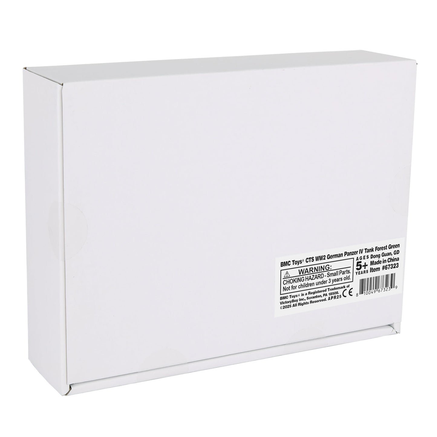 BMC Toys Classic Toy Soldiers WW2 German Halftrack Hanomag Vehicle Forest-Green Color Box