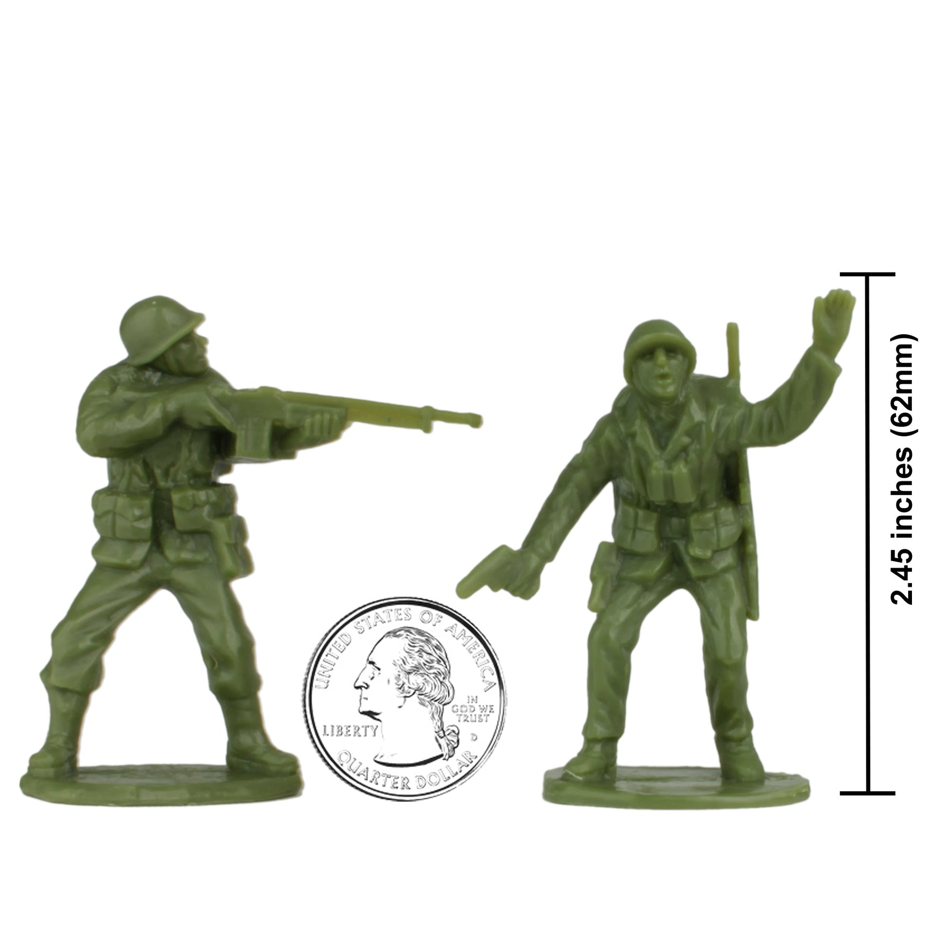 BMC Toys Iwo Jima Marines Scales
