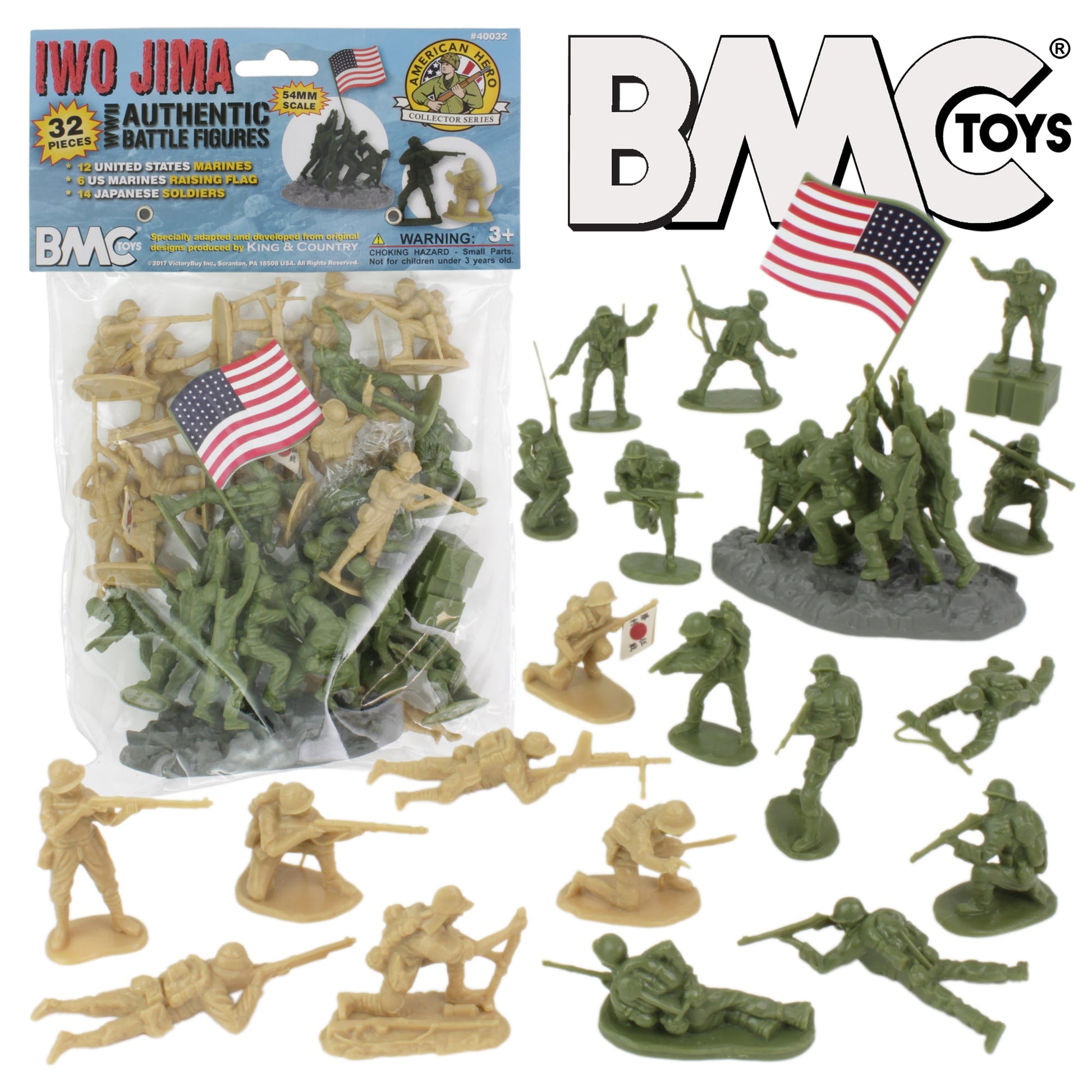 BMC Toys Iwo Jima Tan Olive Main