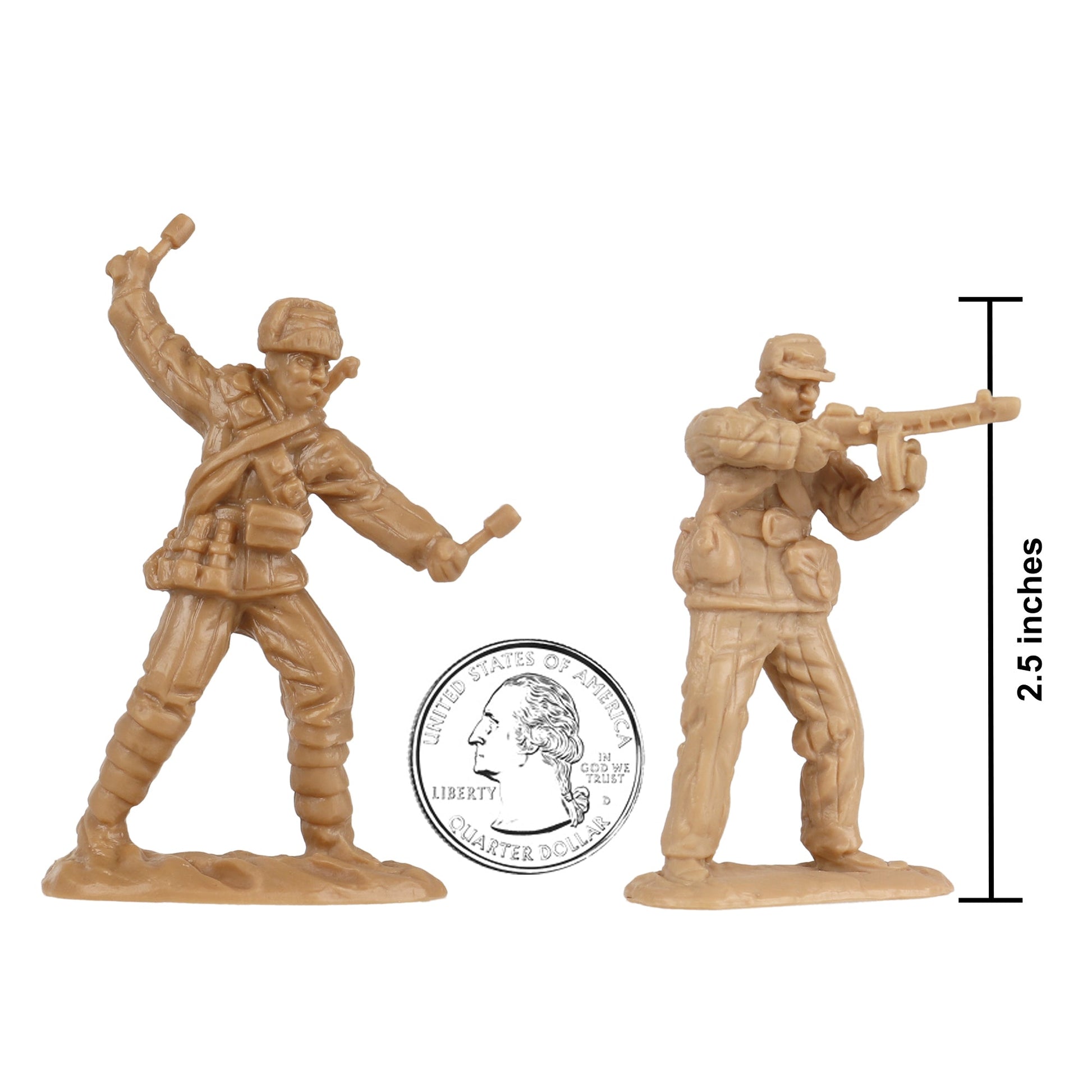 BMC Toys Korean War Winter Battle North Korea and China Soldiers Scale