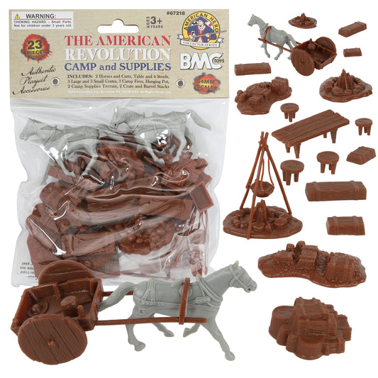 BMC Toys ARW Camp and Supplies Brown Color Playset Accessories Main Image