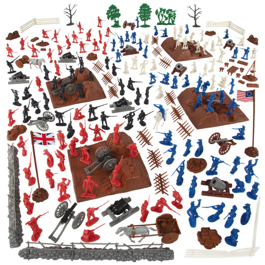 BMC American Revolutionary War Battle of Yorktown 208 Piece Boxed Playset
