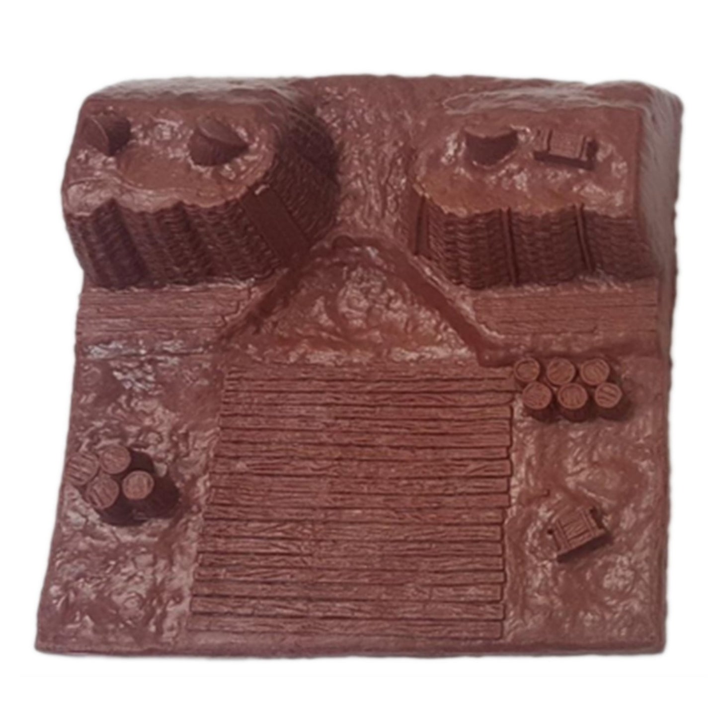 BMC Toys American Revolutionary War Battle of Yorktown Brown Color Redoubt Terrain