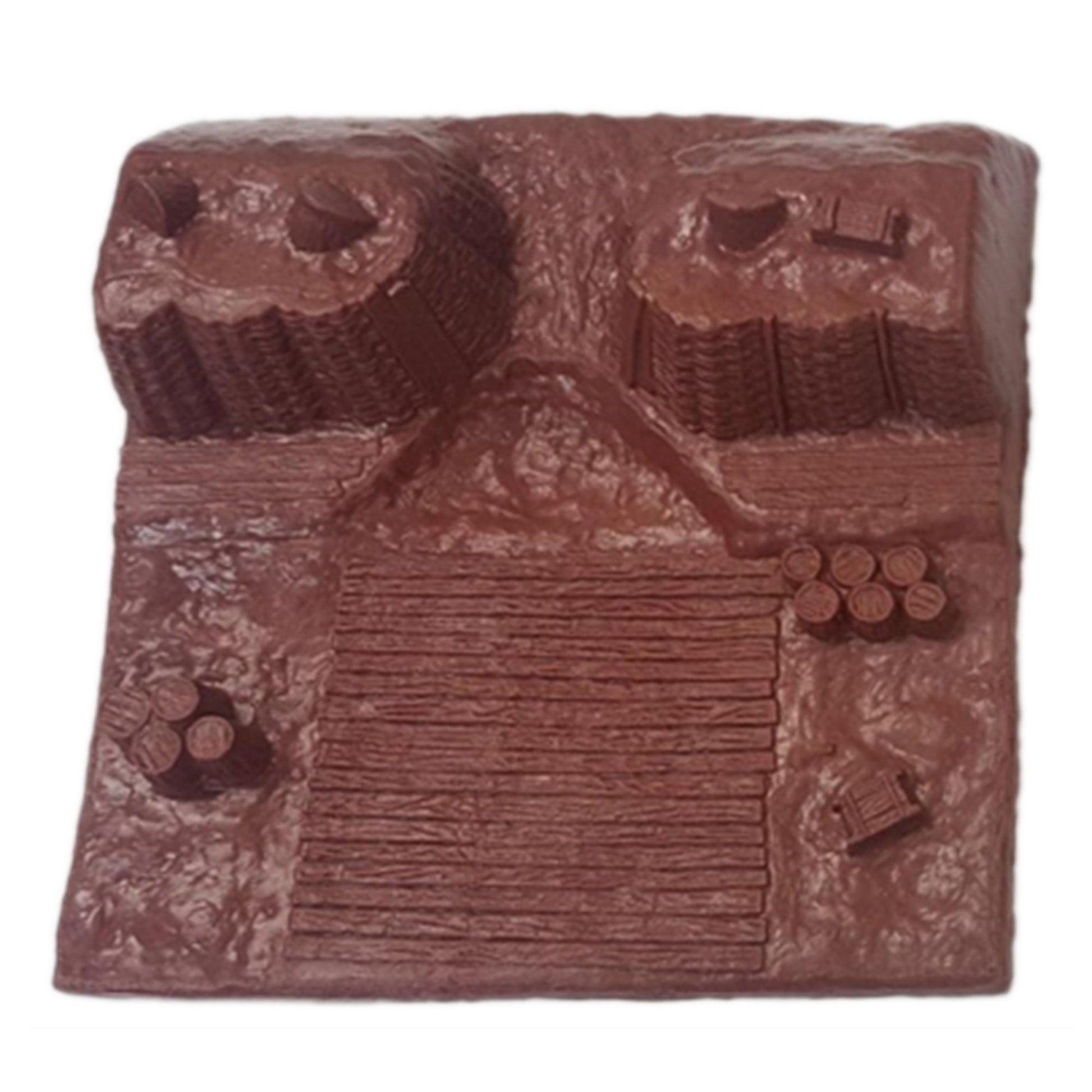 BMC Toys American Revolutionary War Battle of Yorktown Brown Color Redoubt Terrain