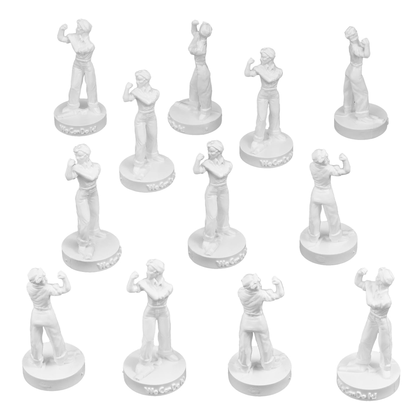 BMC Toys Rosie Riveter Paintable Vignette