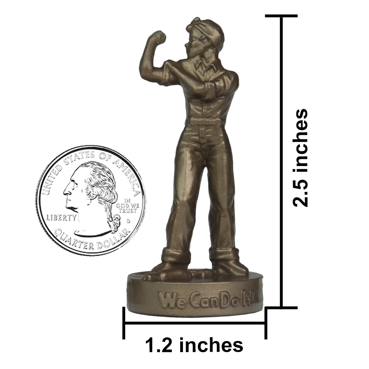 BMC Toys Rosie Riveter Statue Scale