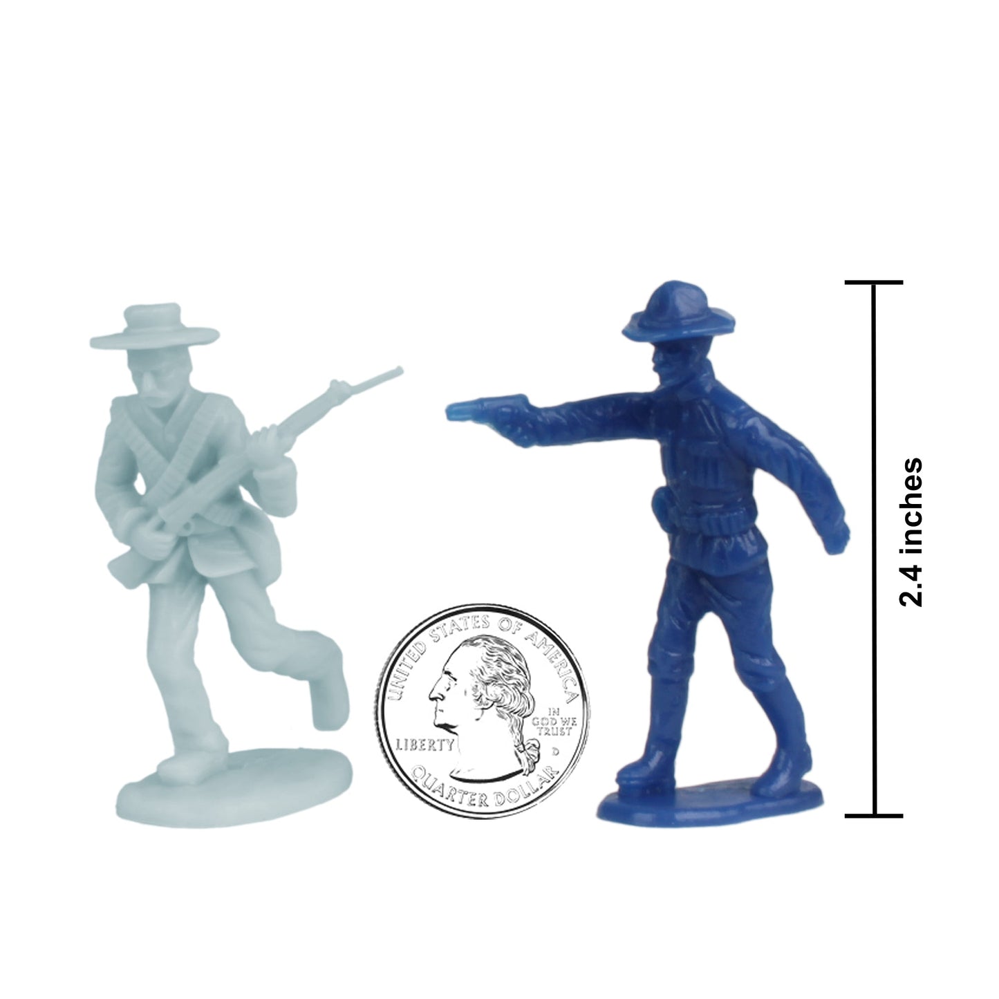 BMC Toys San Juan Hill Buffalo Soldier Scale
