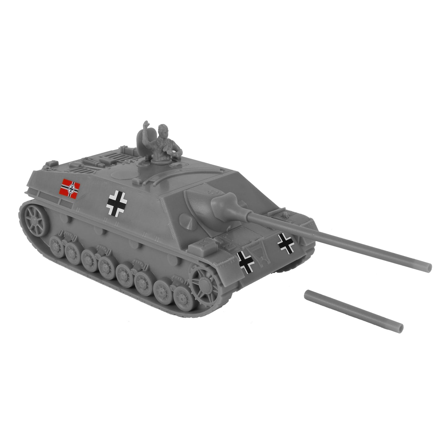 BMC Toys WW2 Jagdpanzer German Tank Destroyer Gray Scale
