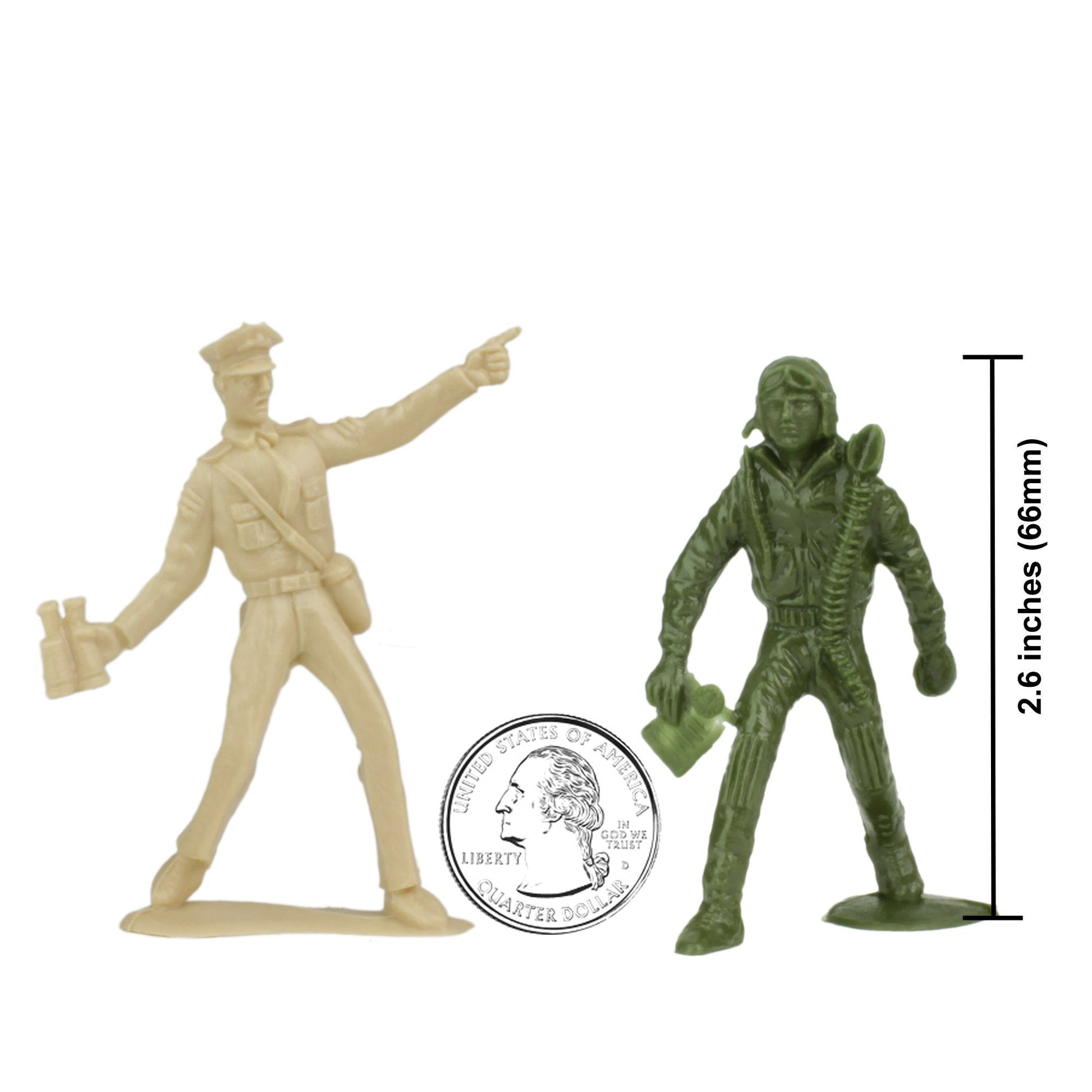 Tim Mee Toy Airforce Tan Olive Scale