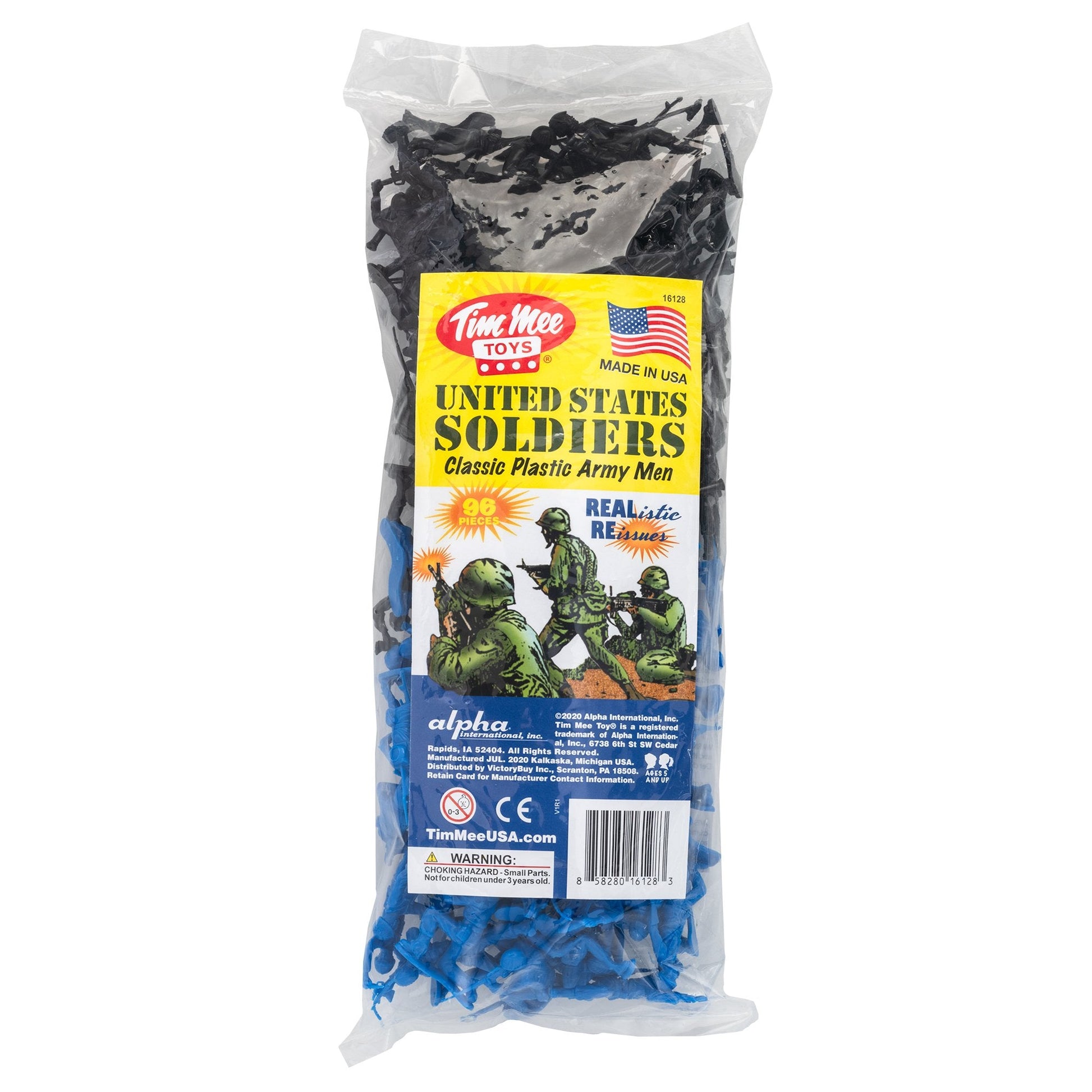 Tim Mee Toy Army Black Blue Package