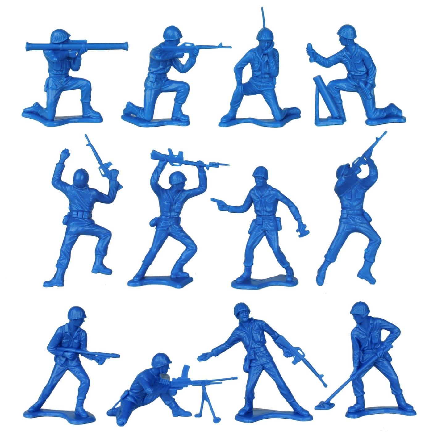 Tim Mee Toy Army Blue Close Up