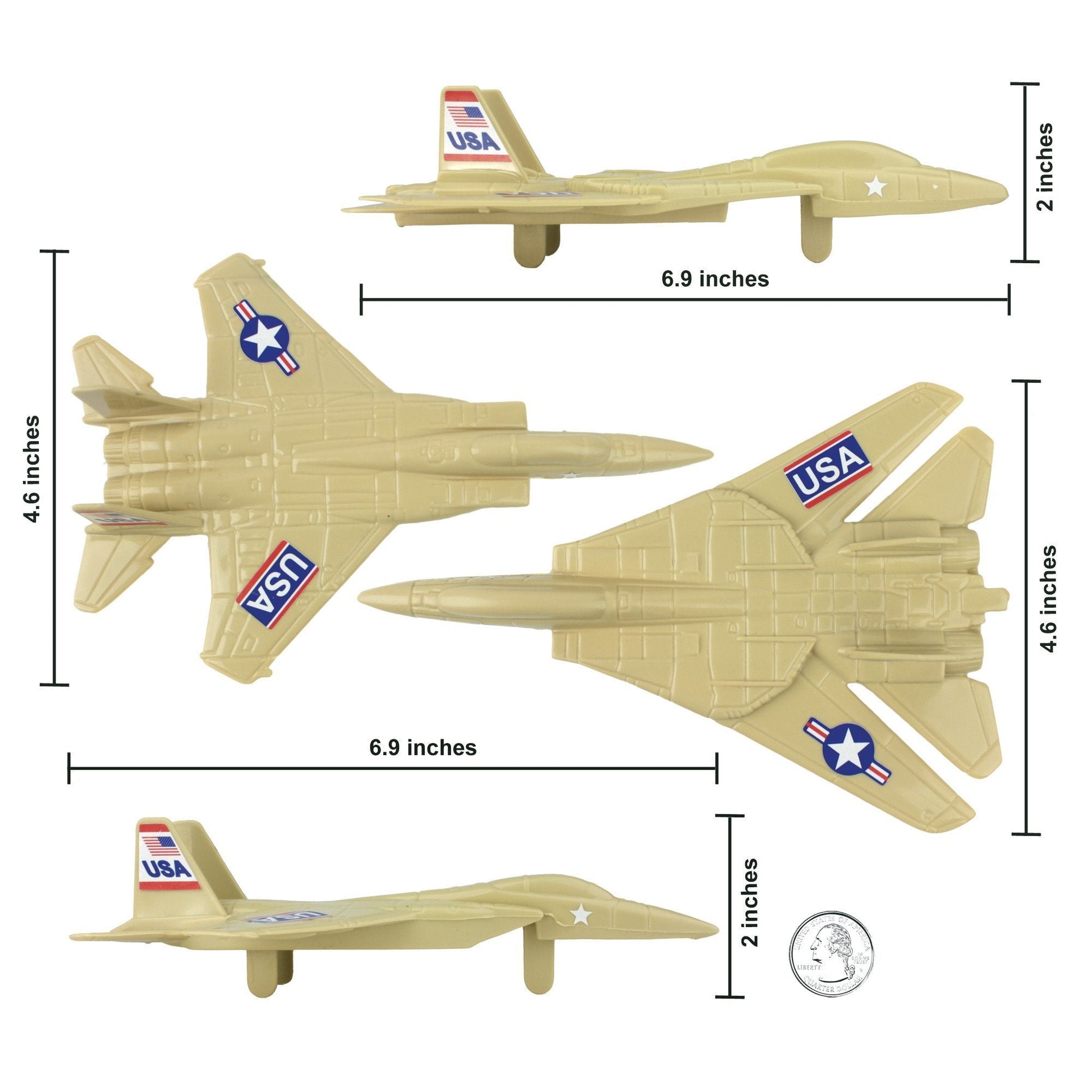 Tim Mee Toy Army Bucket Jets