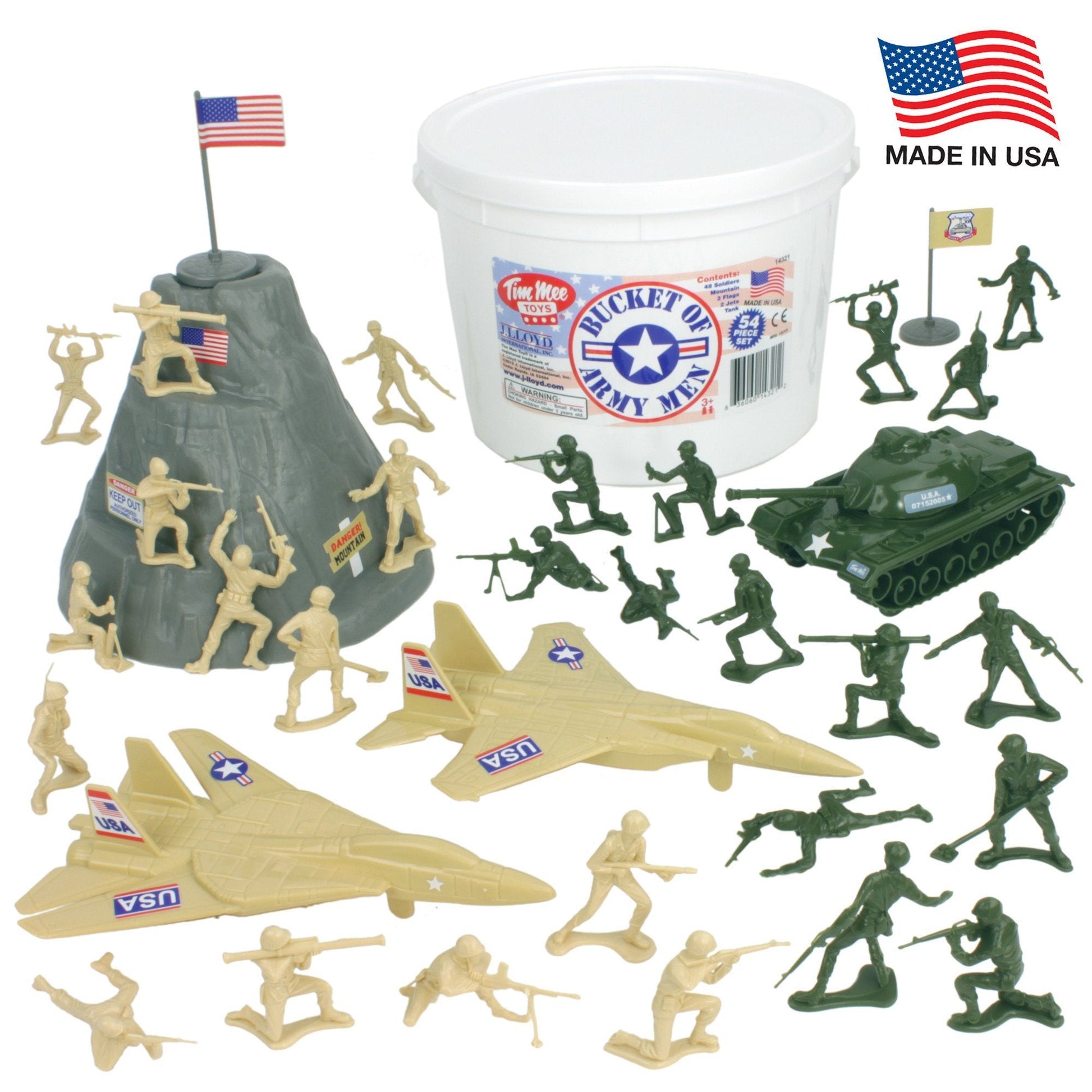 Tim Mee Toy Army Bucket Main