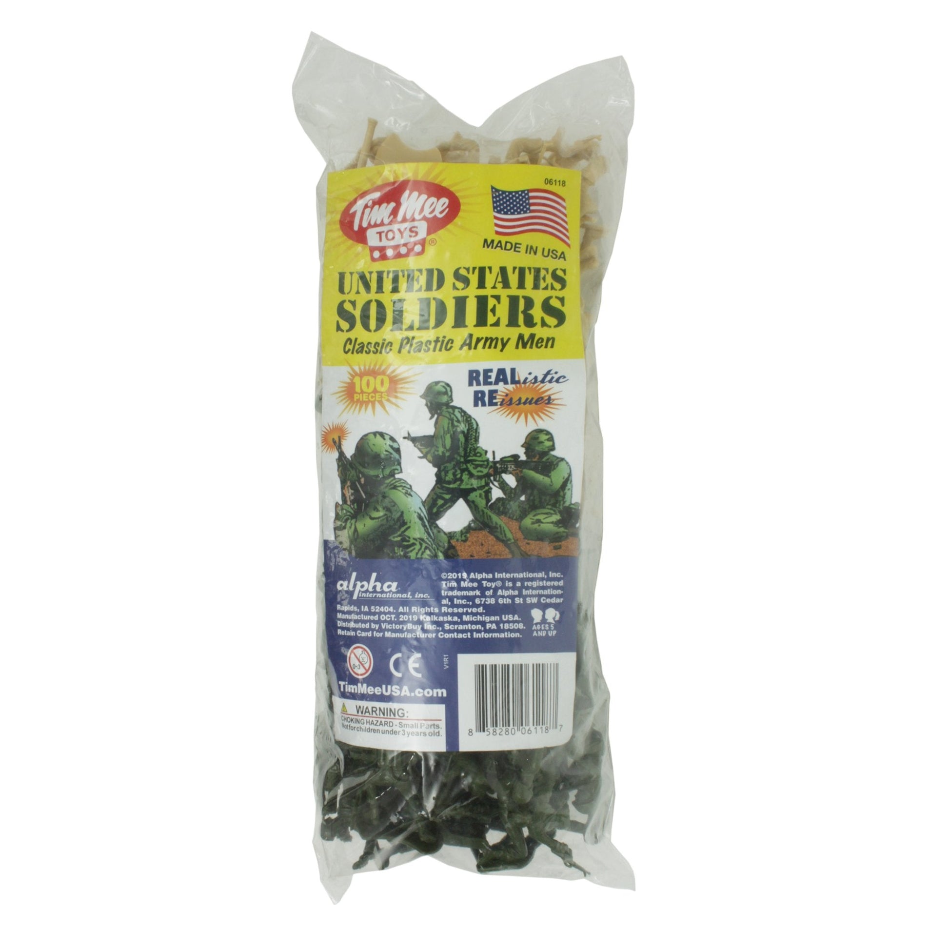 Tim Mee Toy Army Tan Olive Package 2019