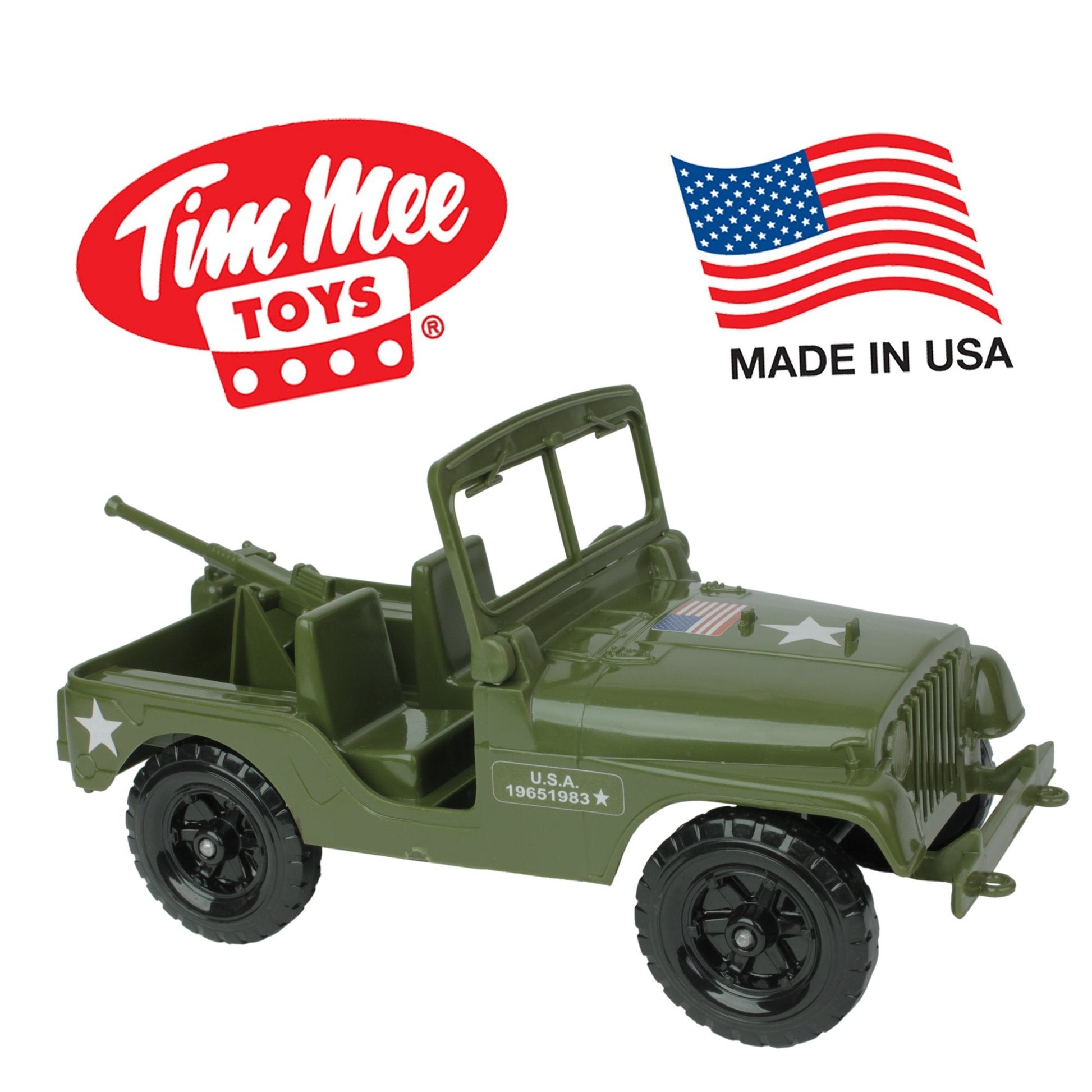 Tim Mee Toy Big Jeep Olive Main