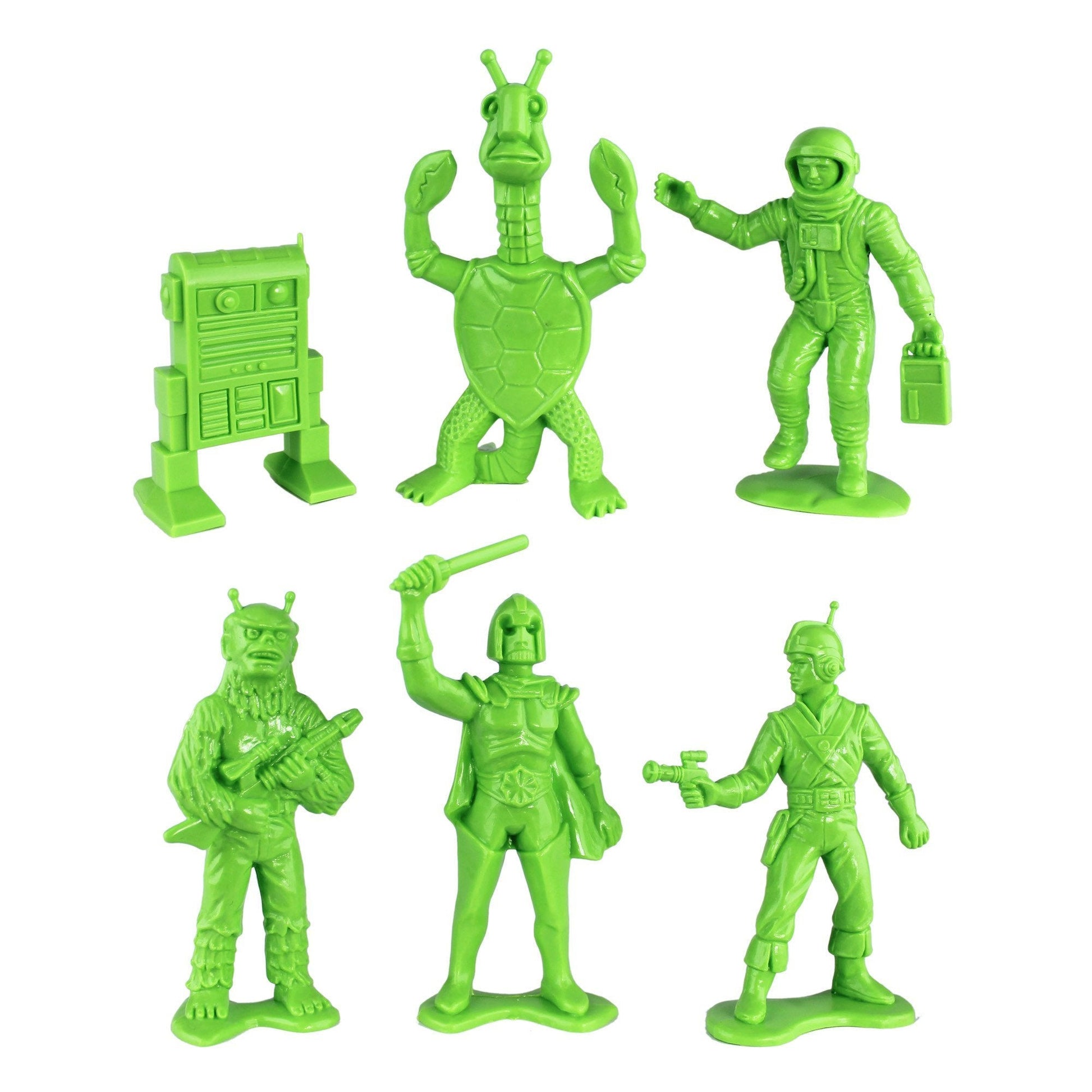 Tim Mee Toy Galaxy Big Green Close Up