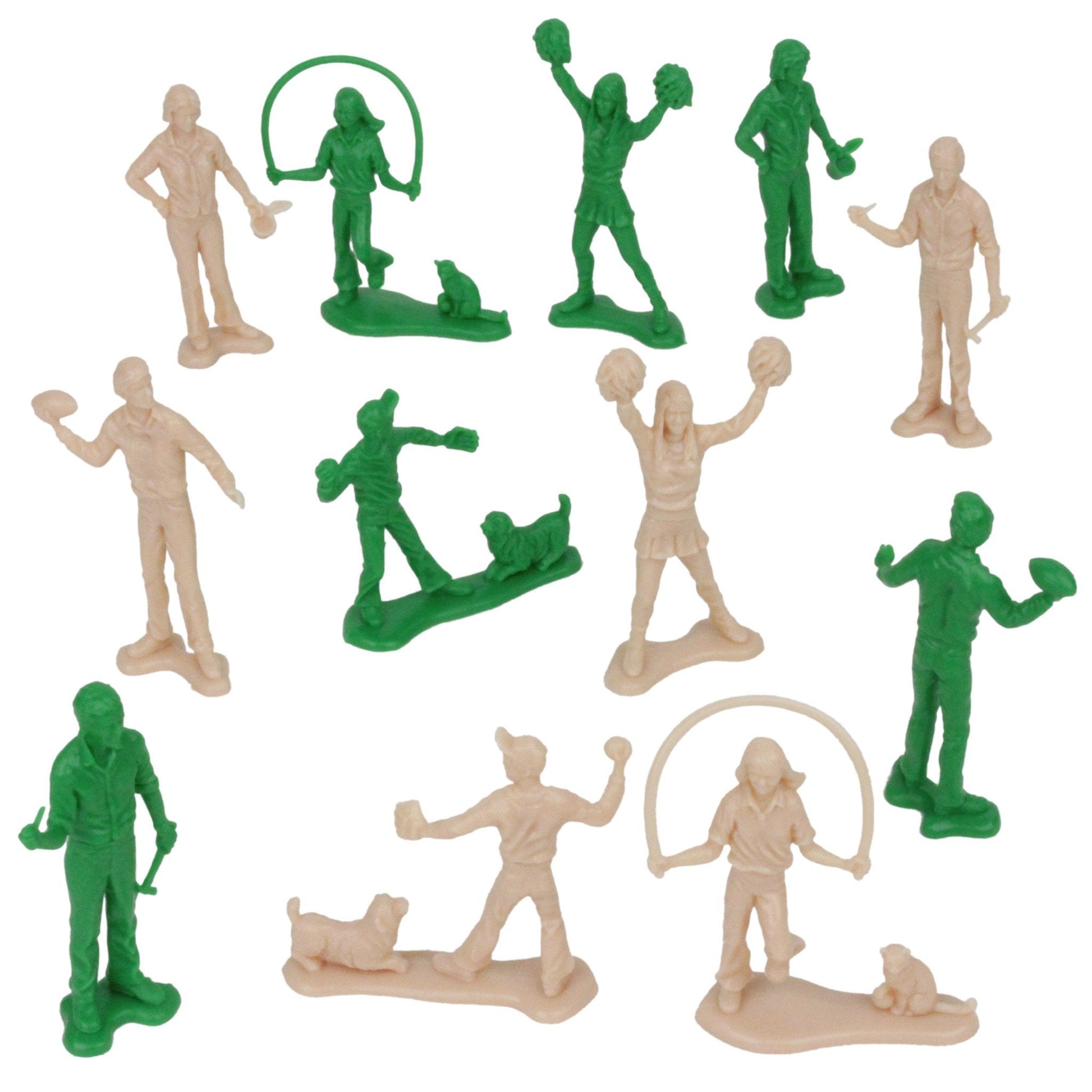 Tim Mee Toy People Putty Green Vignette