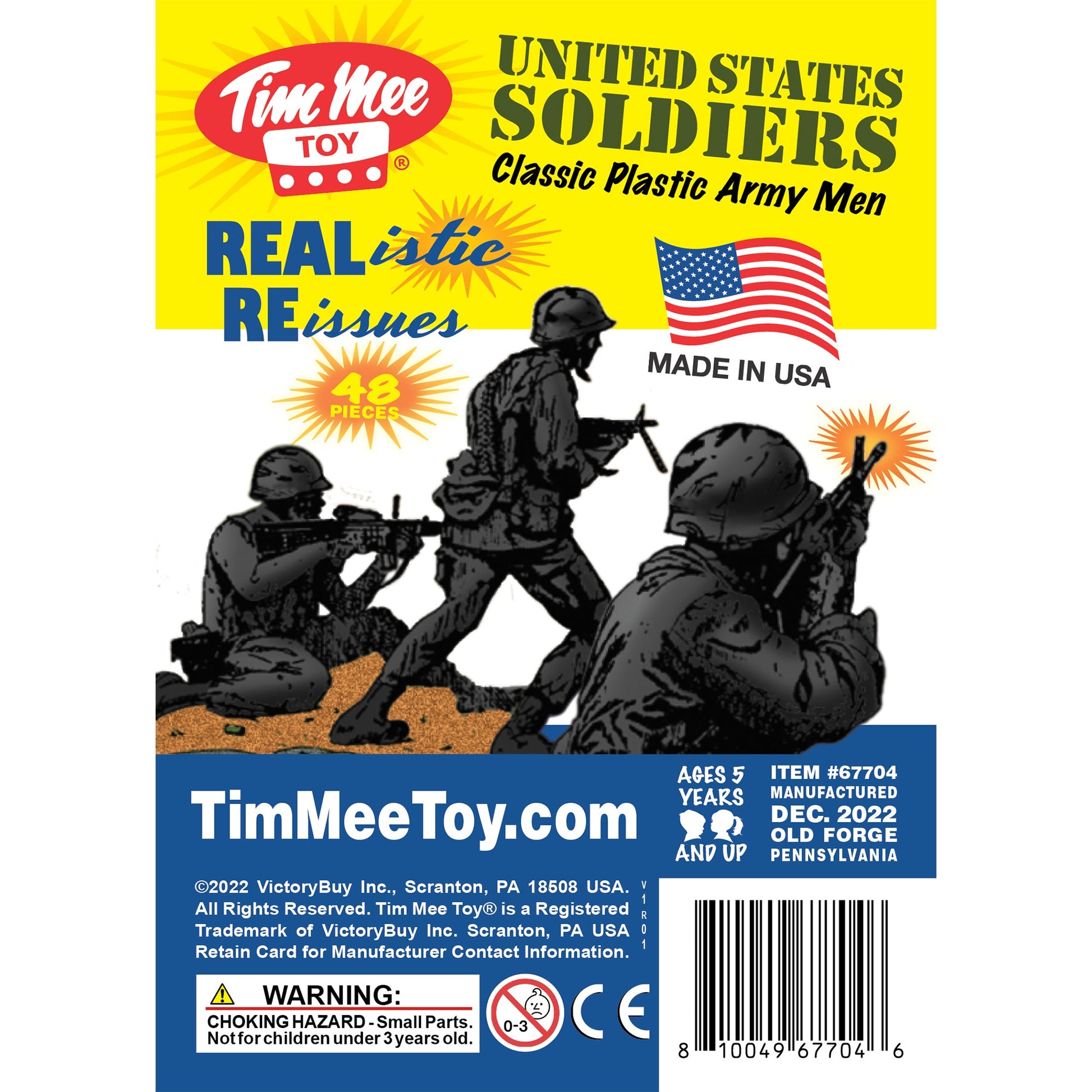 Tim Mee Toy Army Black Insert Art