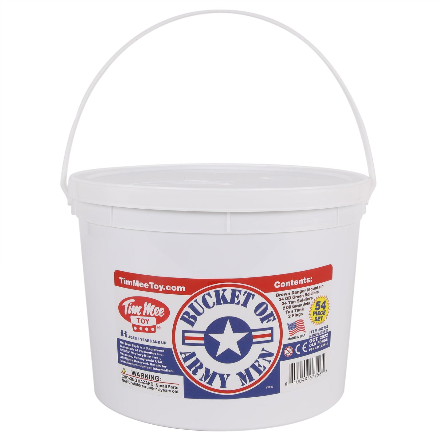 Tim Mee Toy Army Tan vs. OD Green Bucket