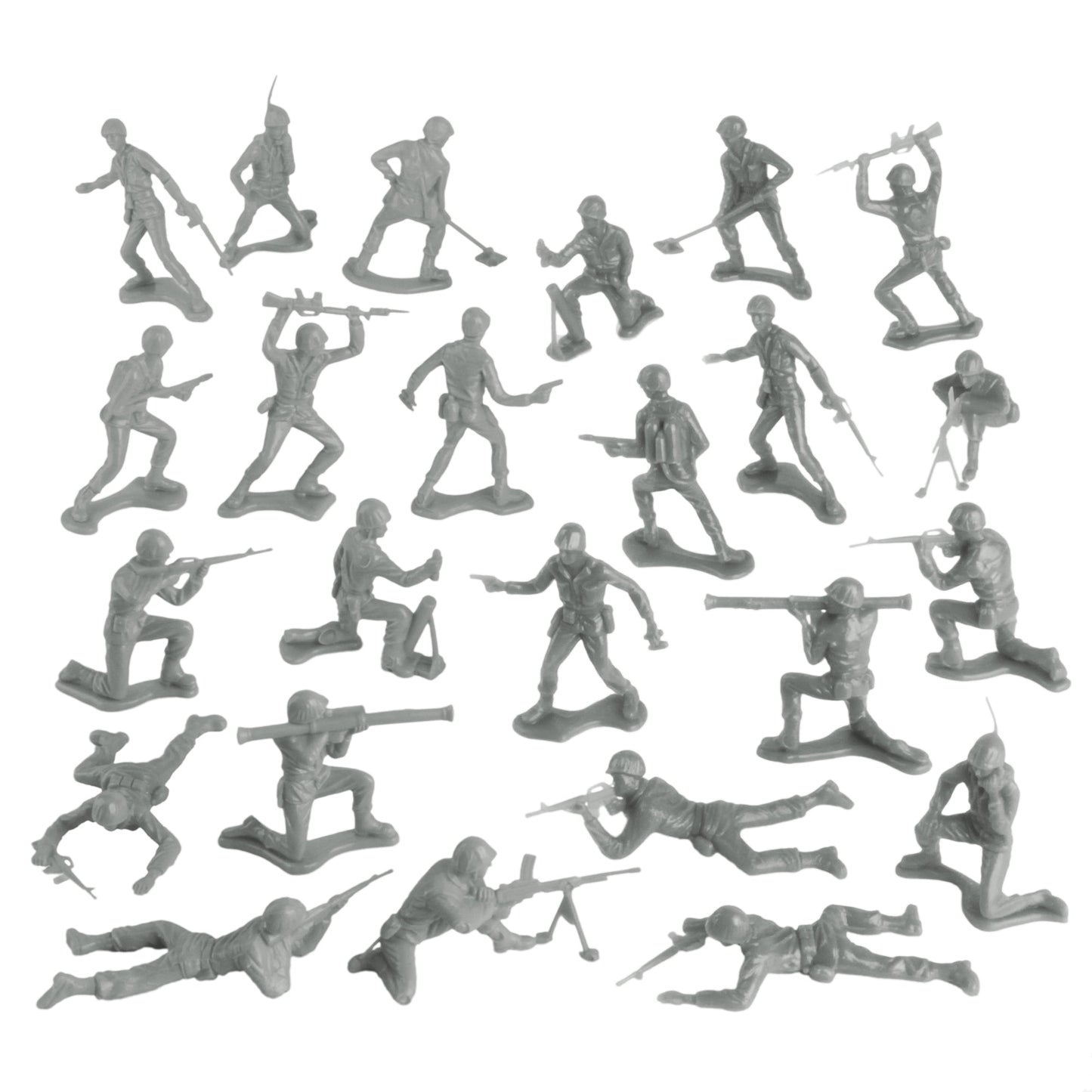 Tim Mee Toy Army Gray Vignette