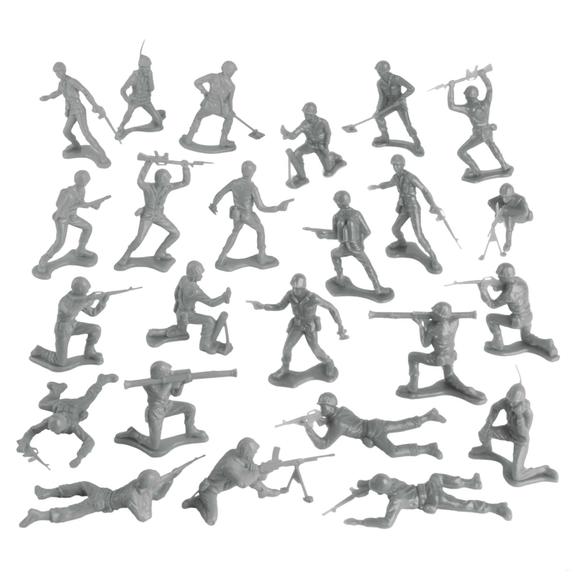 Tim Mee Toy Army Gray Vignette